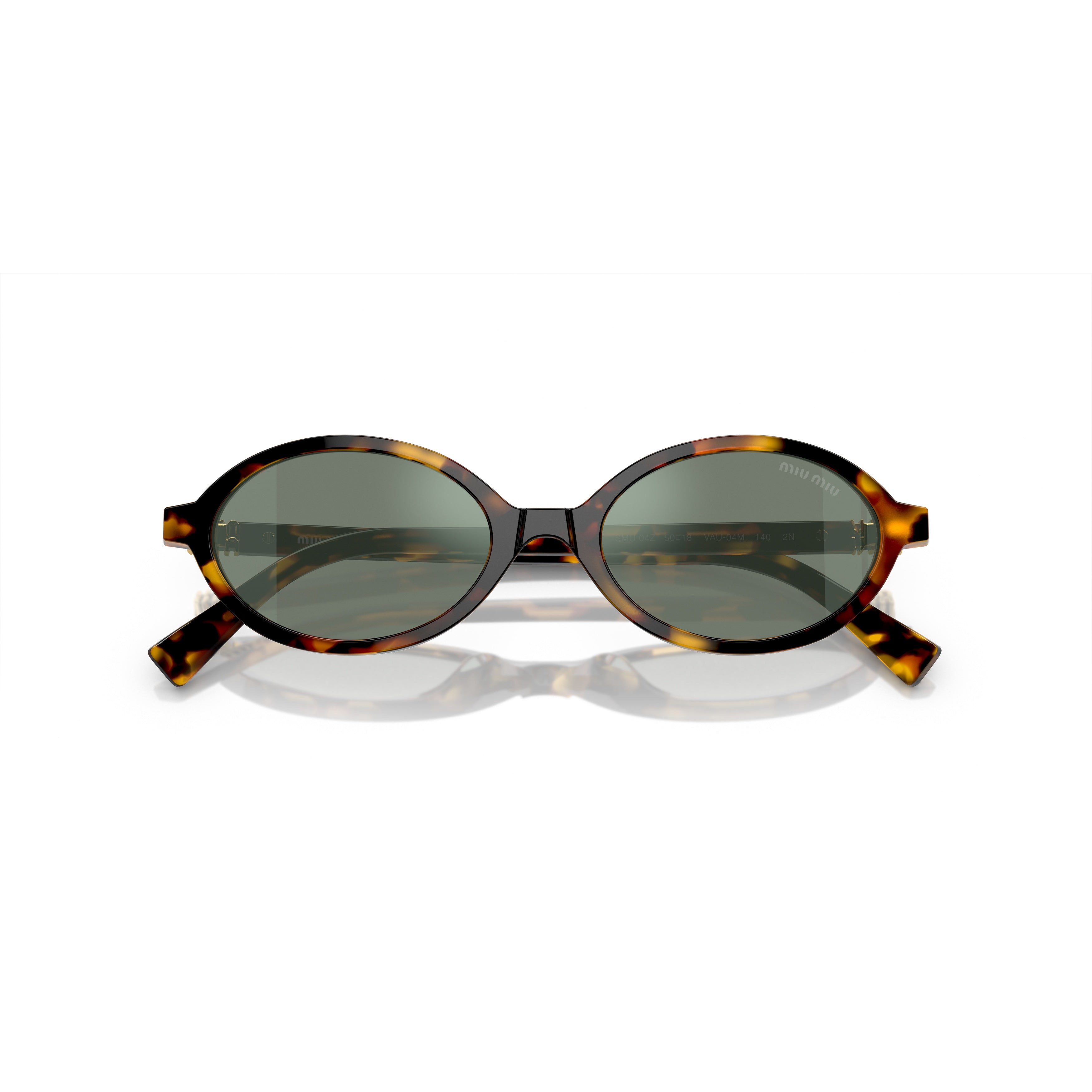 0mu 04zs Tortoiseshell Acetate Oval Sunglasses