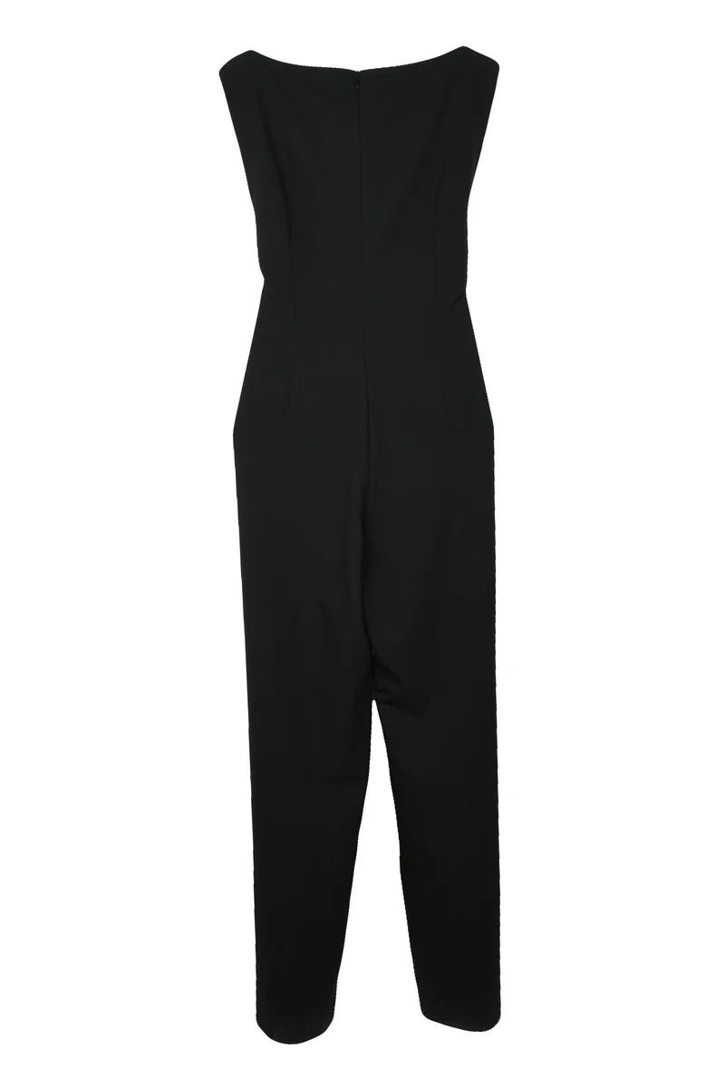 Sleeveless Black Jumpsuit
