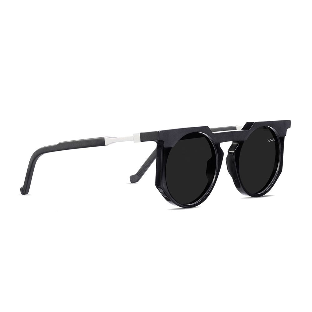 Wl0026 White Label Sculpted Round Bio-Acetate Sunglasses