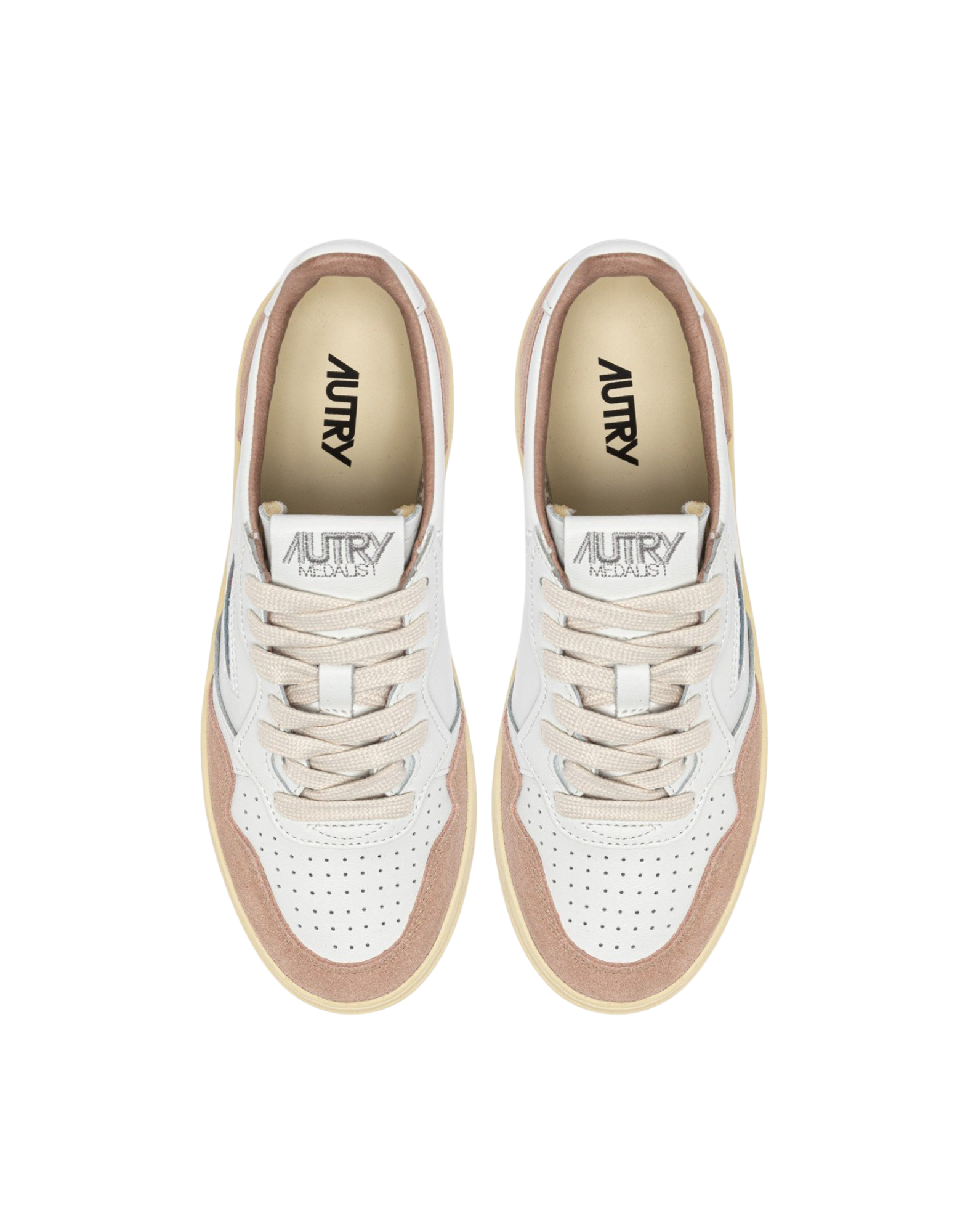 Medalist Low Women’s White/Rose Sneakers