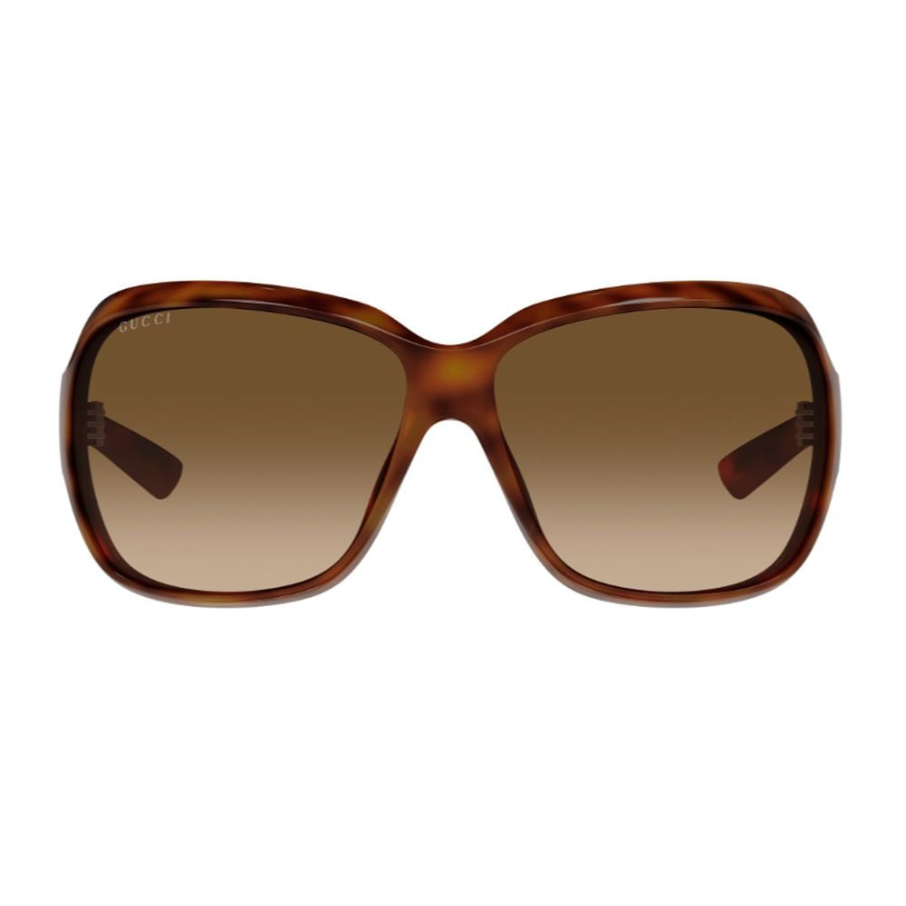Oversized Soft-Square Sunglasses with Sculpted Front GG2176S Linea Institutional logo