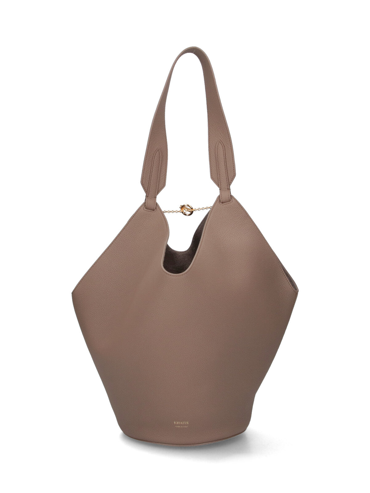 'Lotus' Small Tote Bag – Brown