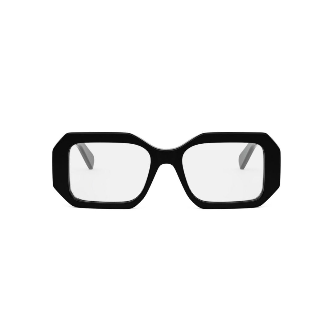 Cl50155i Oversized Rectangular Black Eyewear Frames