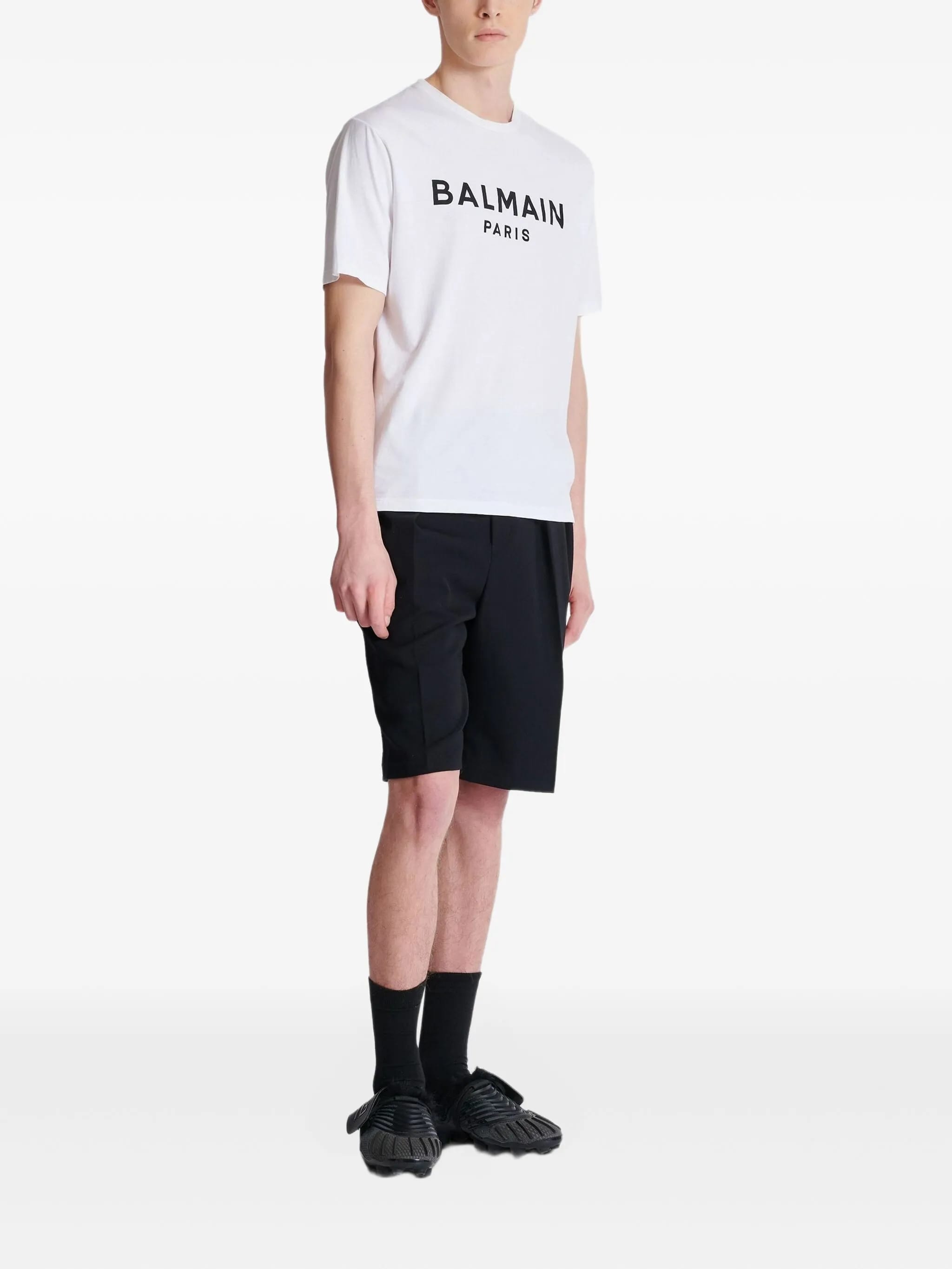 White Loose Ss Bold Logo T-Shirt