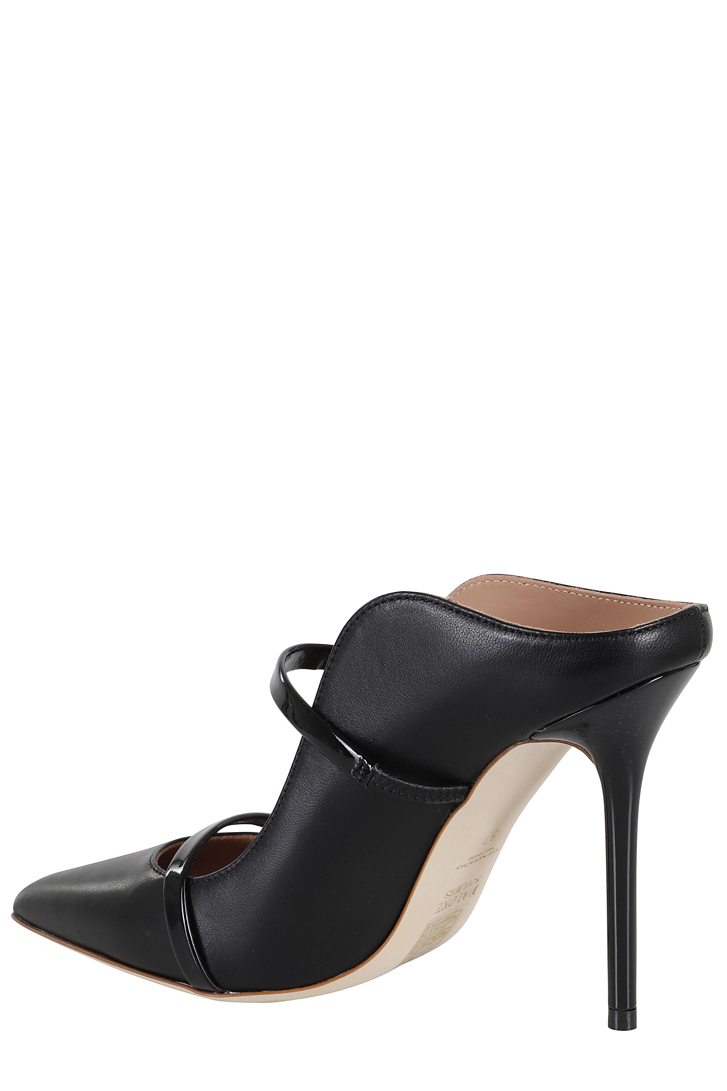 Black Maureen 100 Mule Pumps