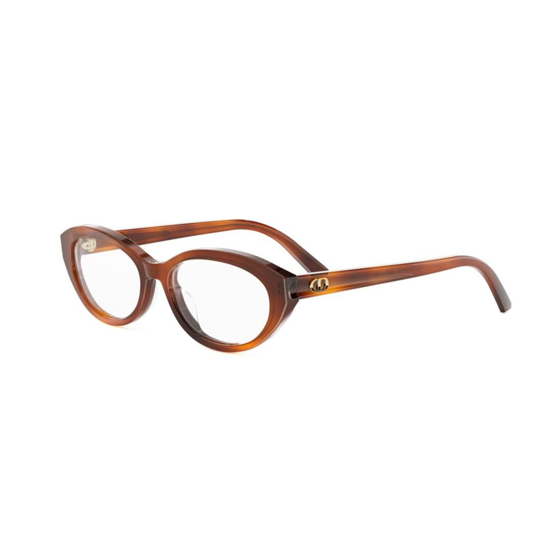 Glowo B1i Oval-Frame Tortoiseshell Eyeglasses
