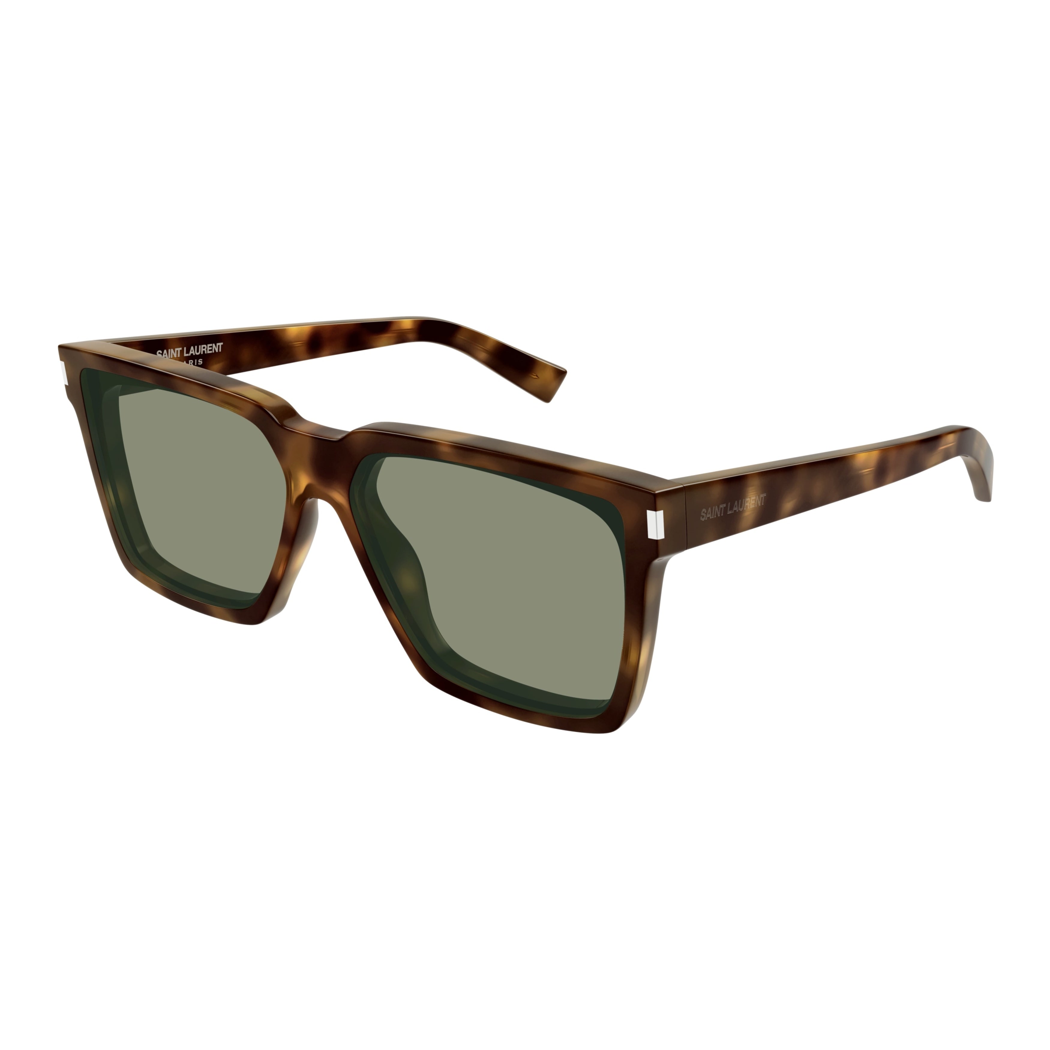 Sl 610 Oversized Tortoiseshell Square Frame Sunglasses