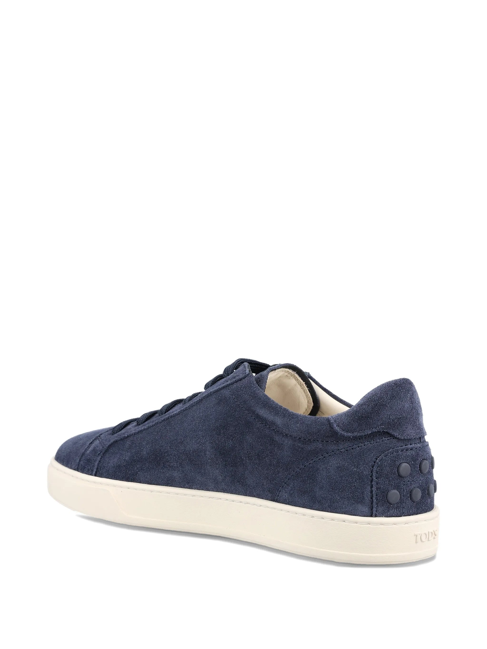 Blue Sneakers Monochromatic Suede Sneakers