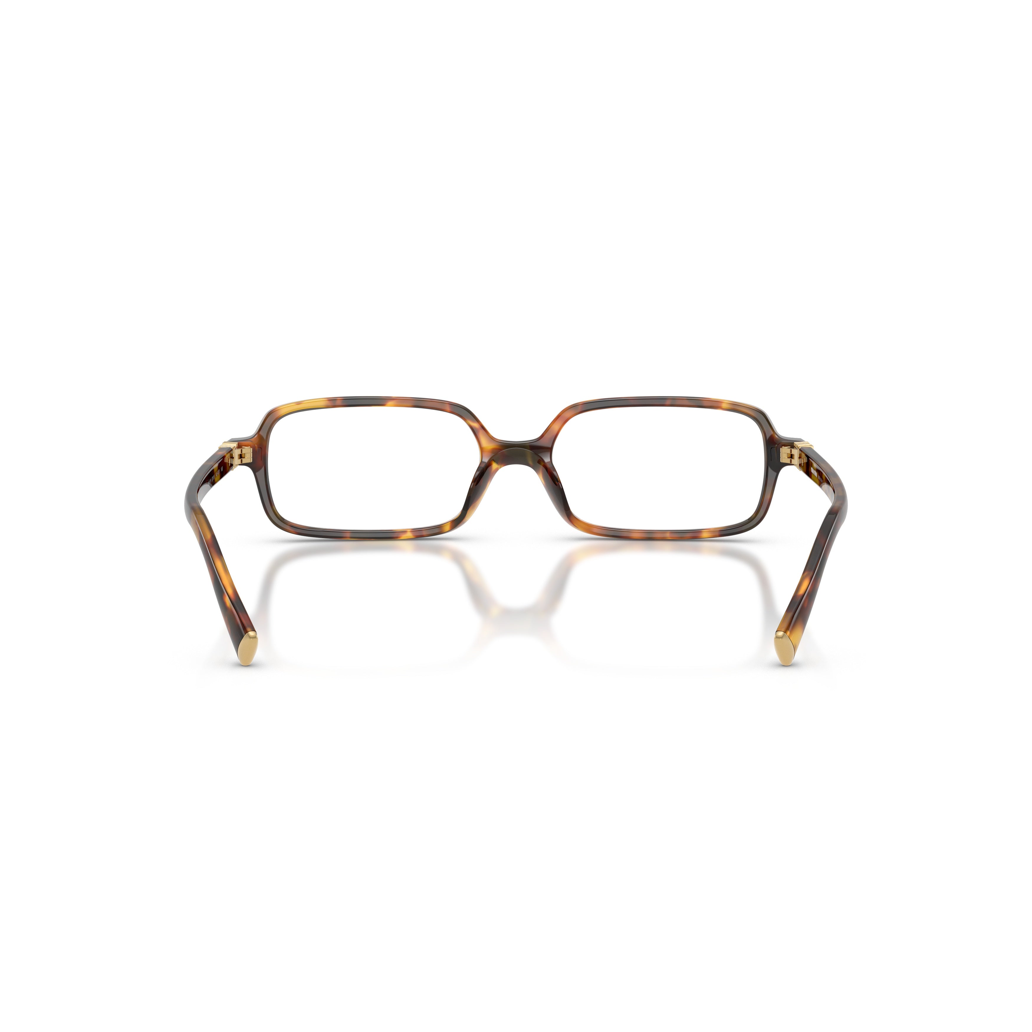 0mu 01yv Rectangular Tortoiseshell Acetate Eyeglasses