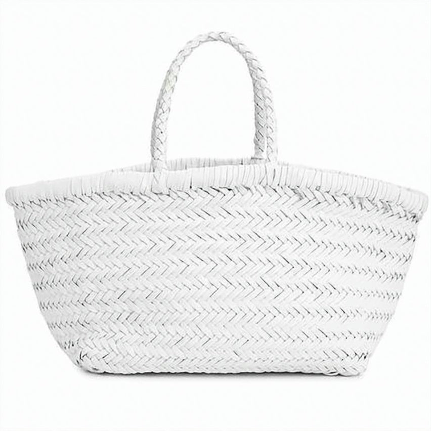 Woven Calf Leather Shoulder Bag