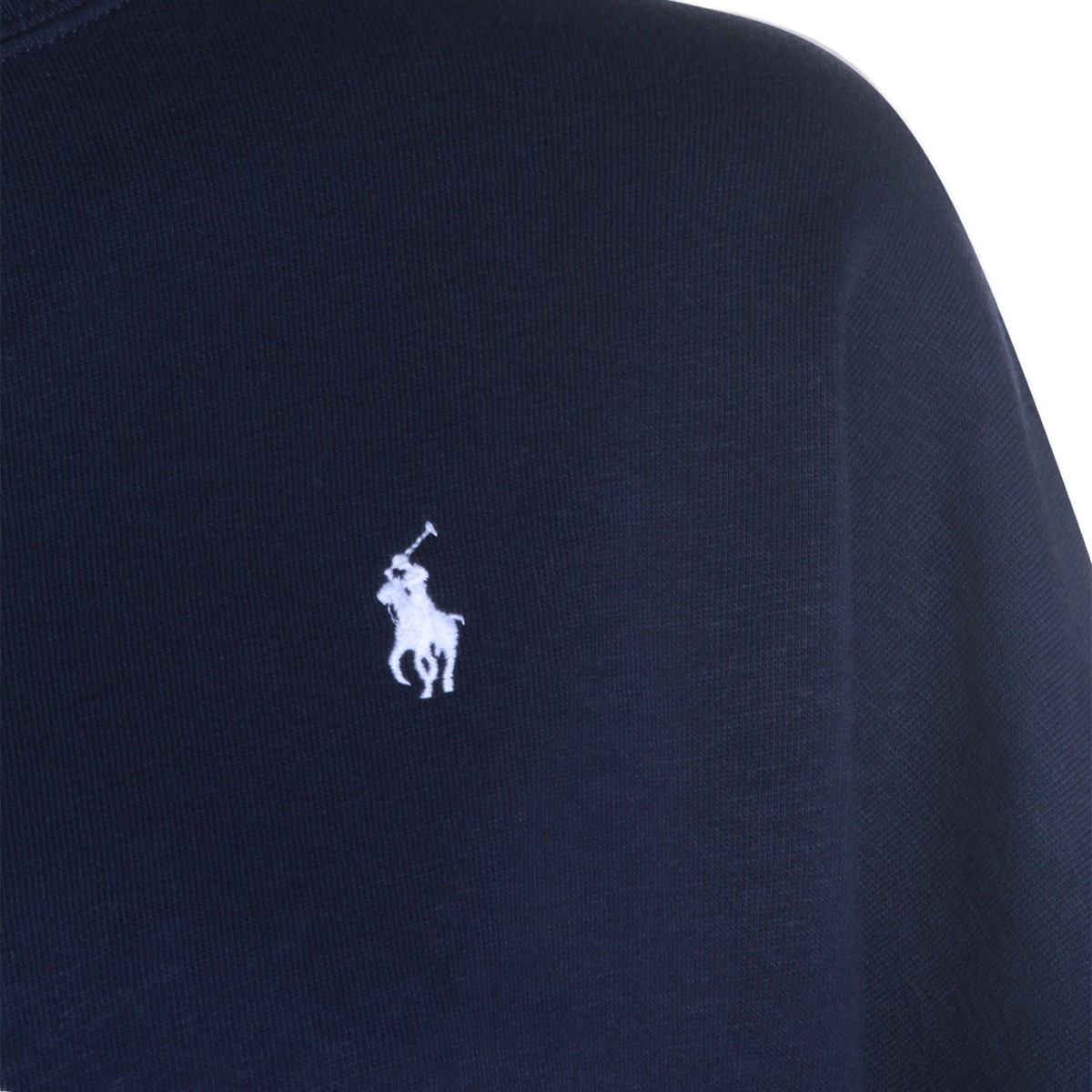 Relaxed-Fit Blue Sweater with Oversized Back Design