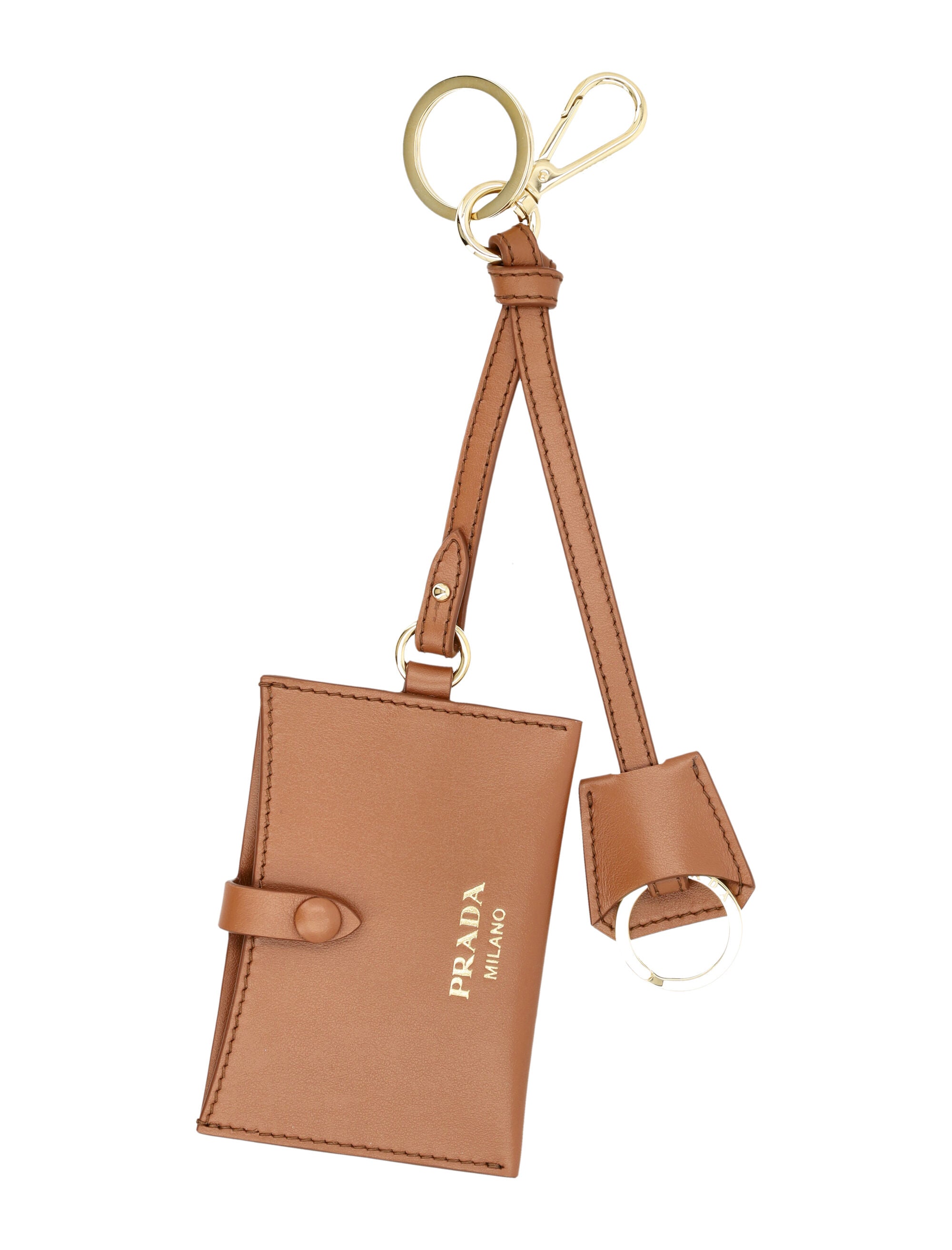 Leather Keychain Card Holder