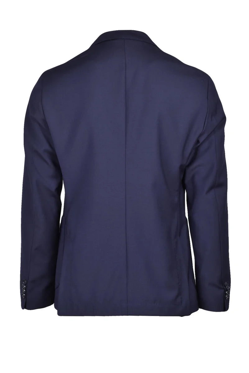Men's Tailored Jacket - Blue