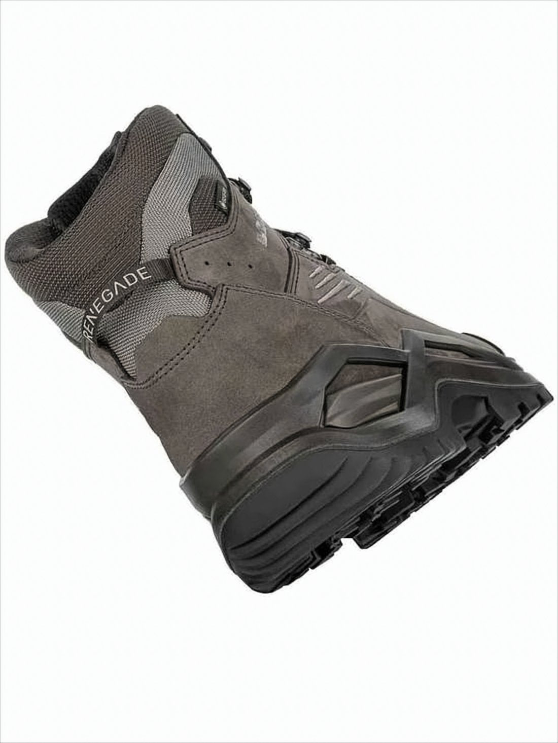 High-Top Cowhide Leather Sneakers With Vibram Sole