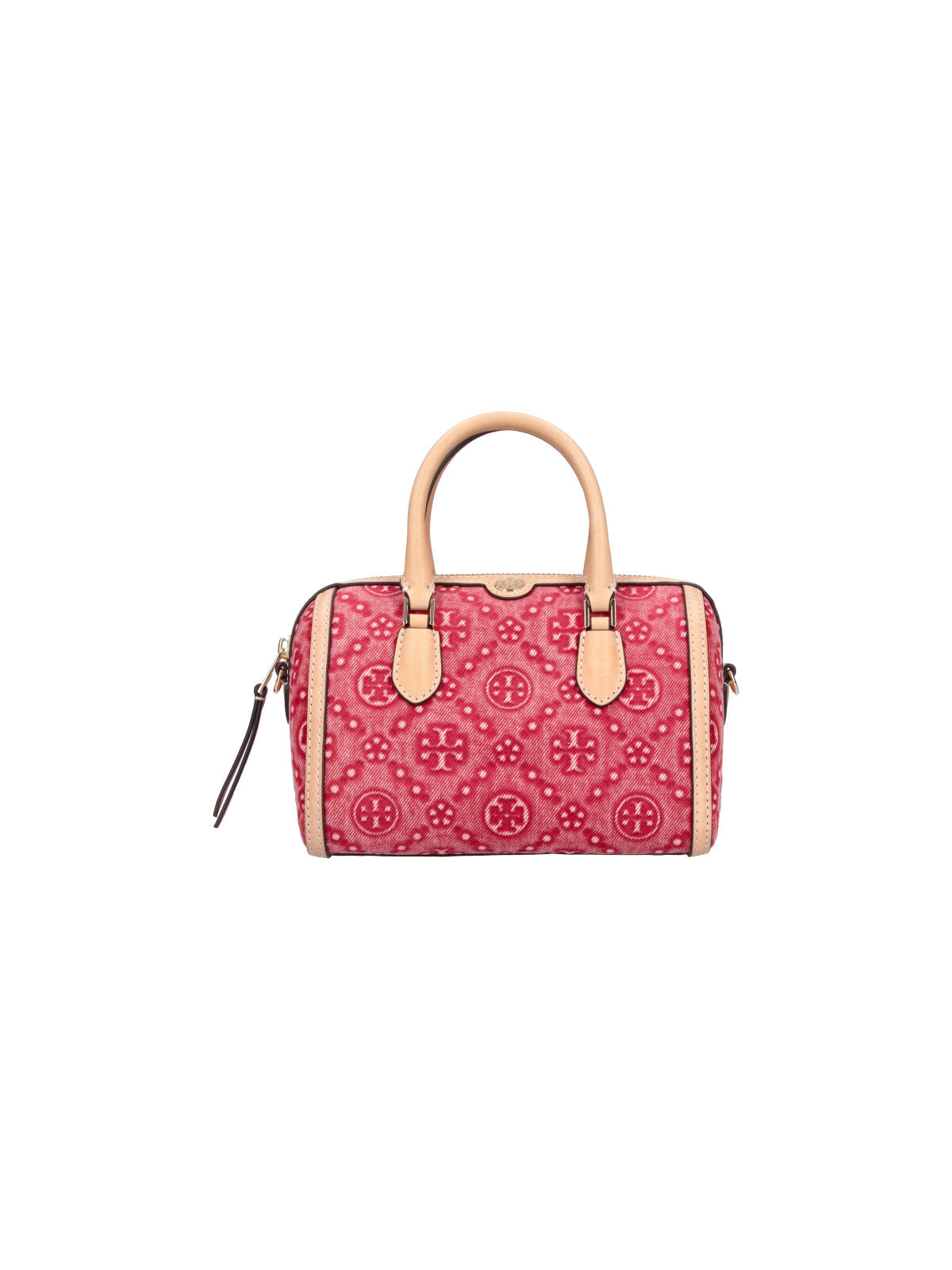 Red Monogram Petite Barrel Bag
