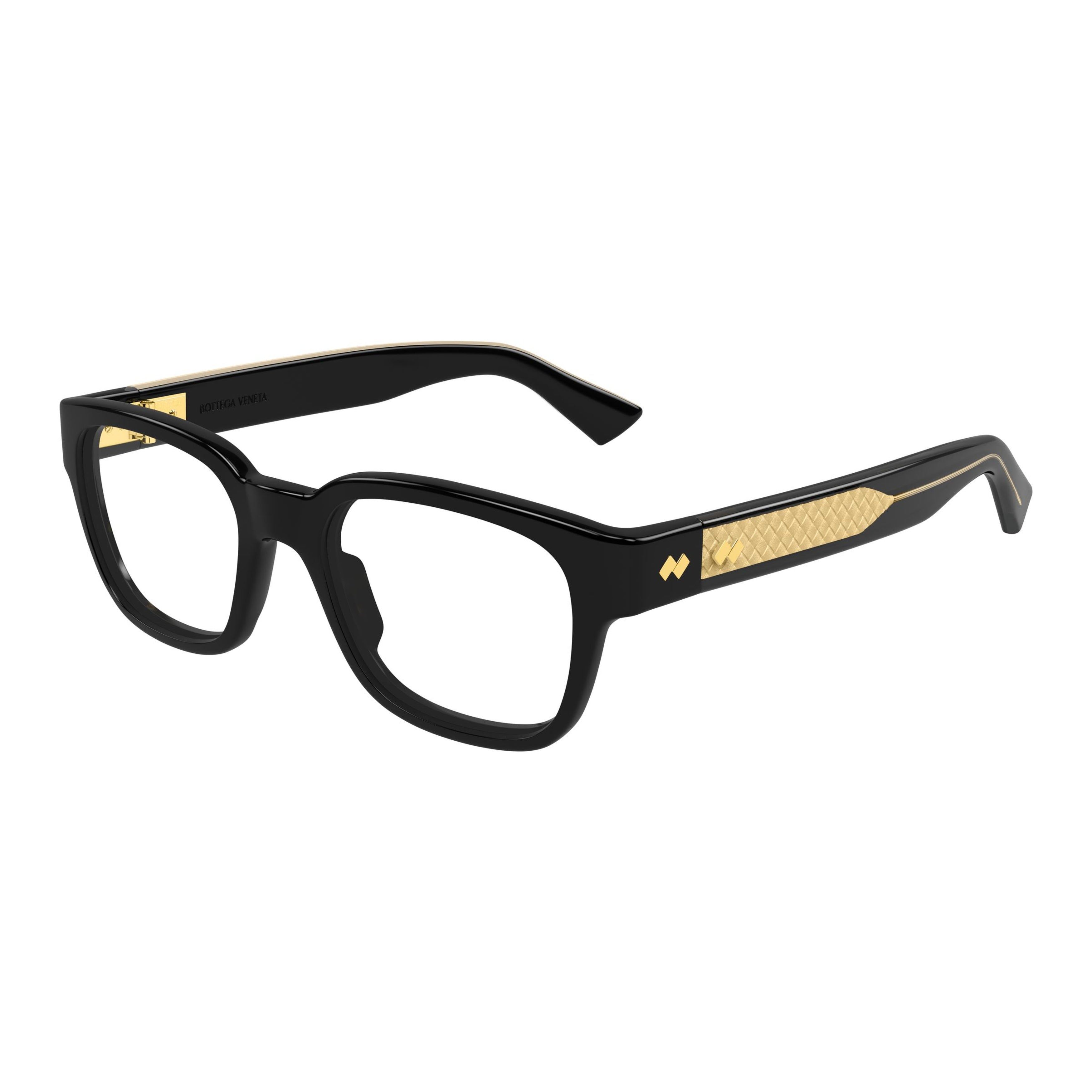 Bv1403o Rectangular Black Eyeglasses