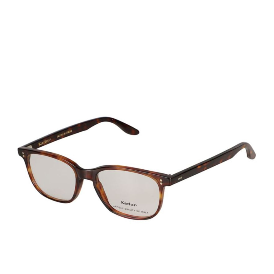 Karso Tortoiseshell Rectangular Frame Eyeglasses with Metallic Accents