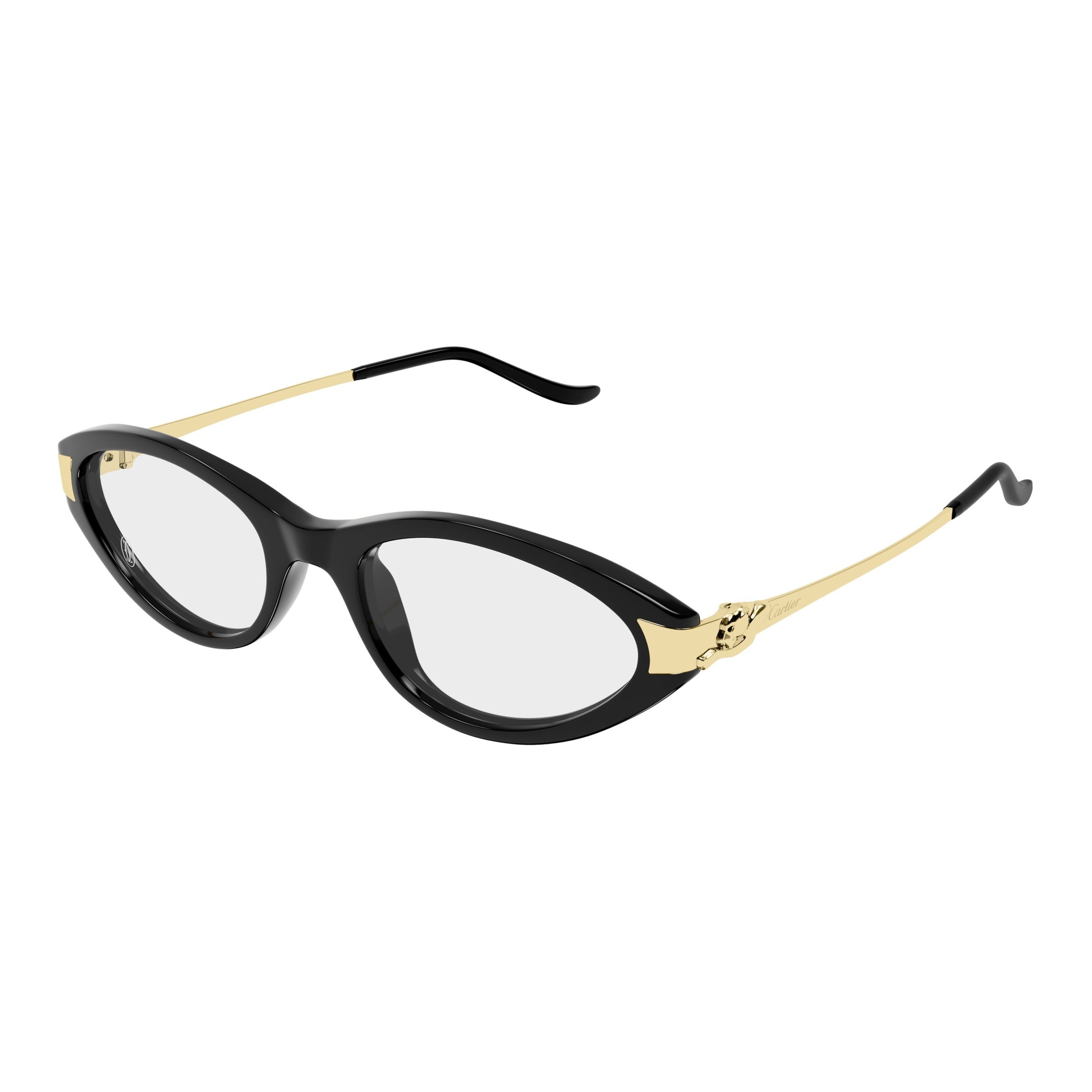 Ct0633o Glossy Black Oval Eyeglasses