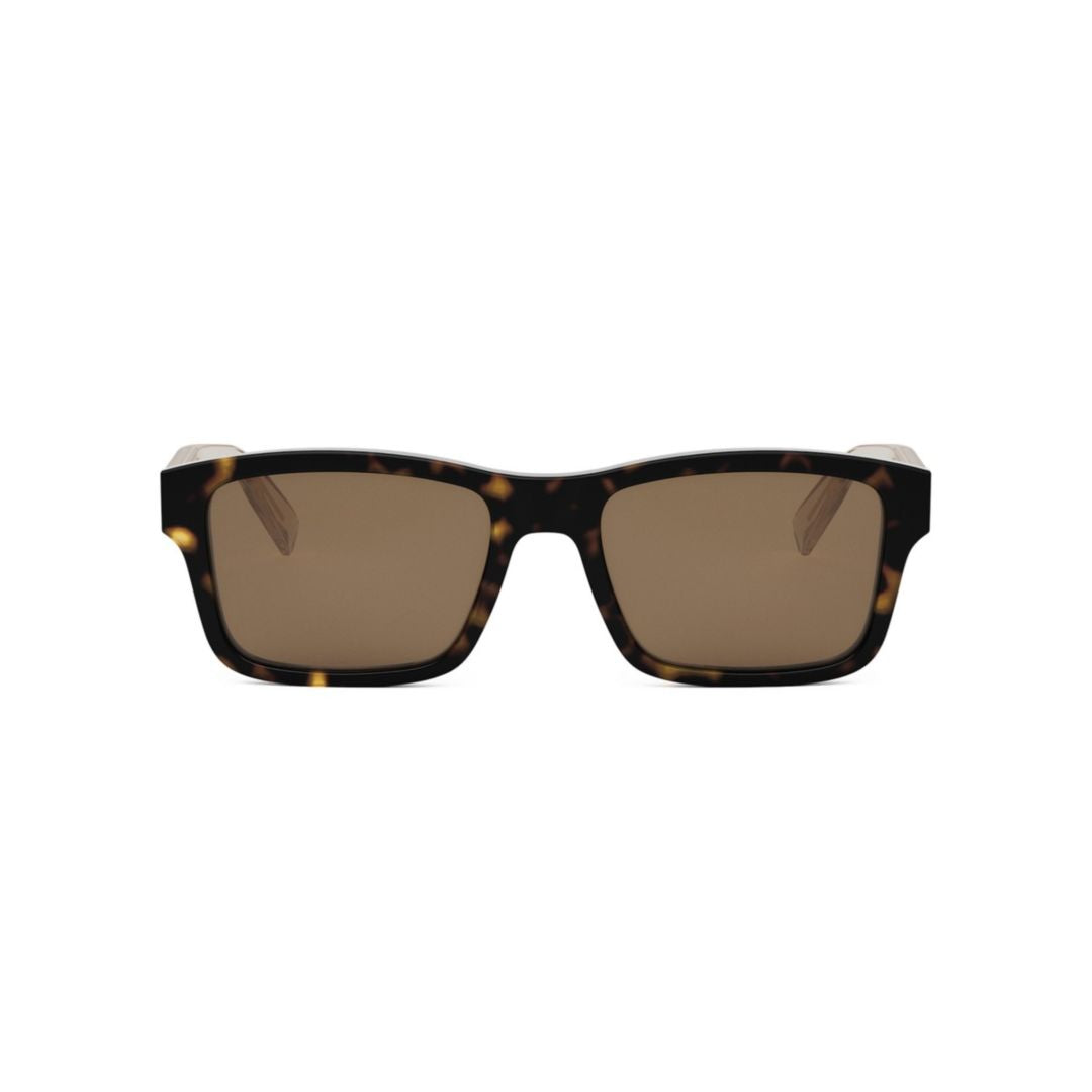 Bv40055i Tortoiseshell Rectangular Sunglasses