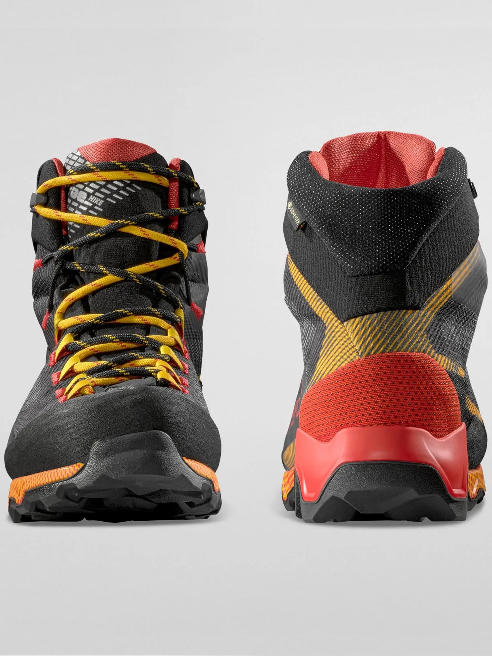 Black/Yellow Aequilibrium Hike High-Top Hiking Shoe