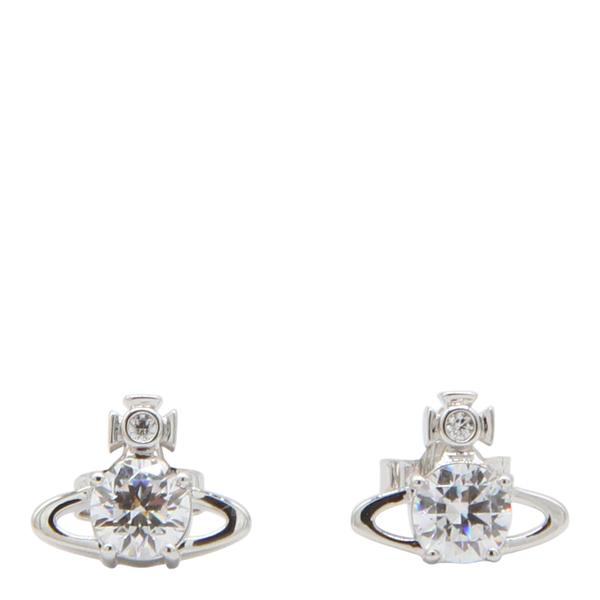 Silver Metal Earrings
