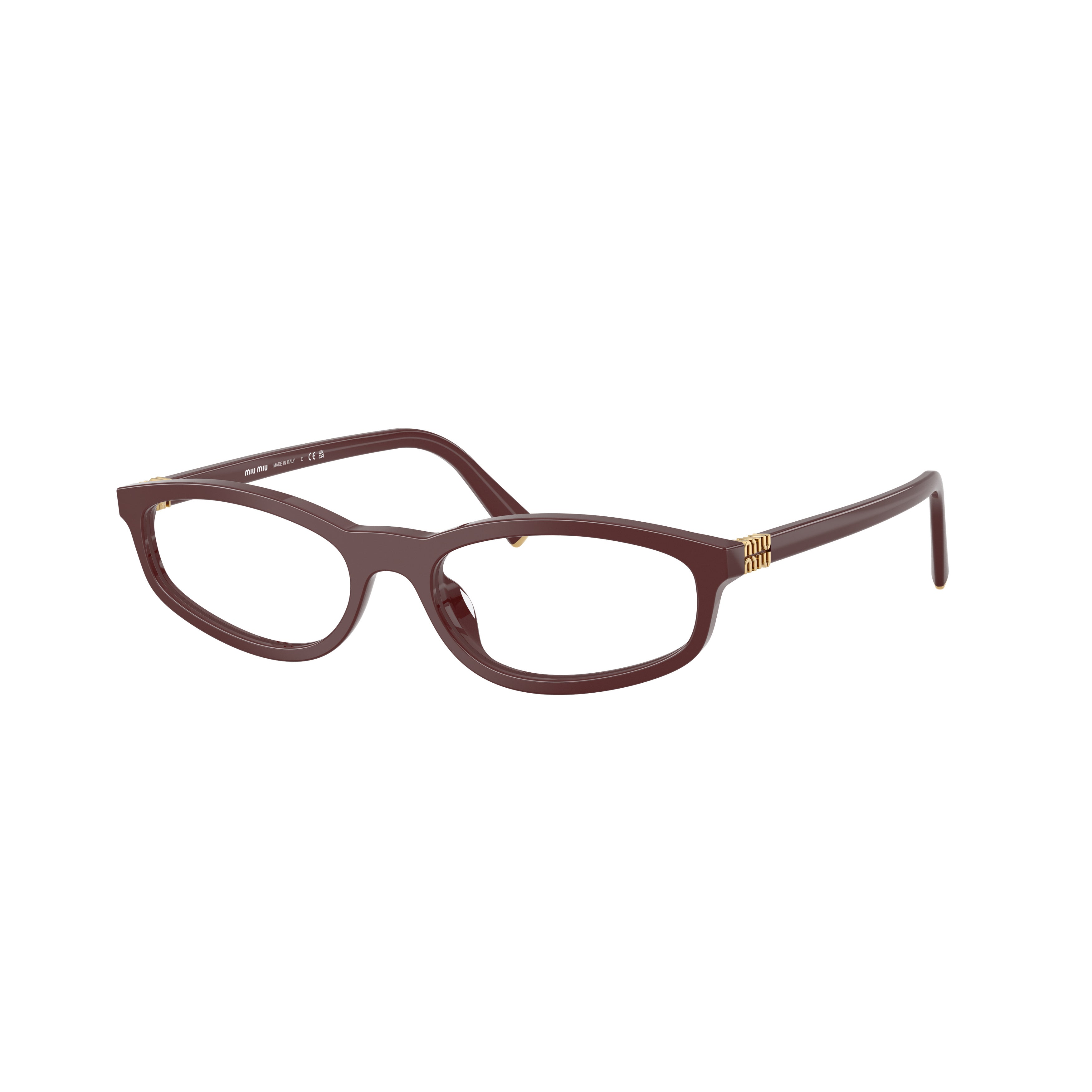 0mu 01zv Rectangular Acetate Eyeglasses