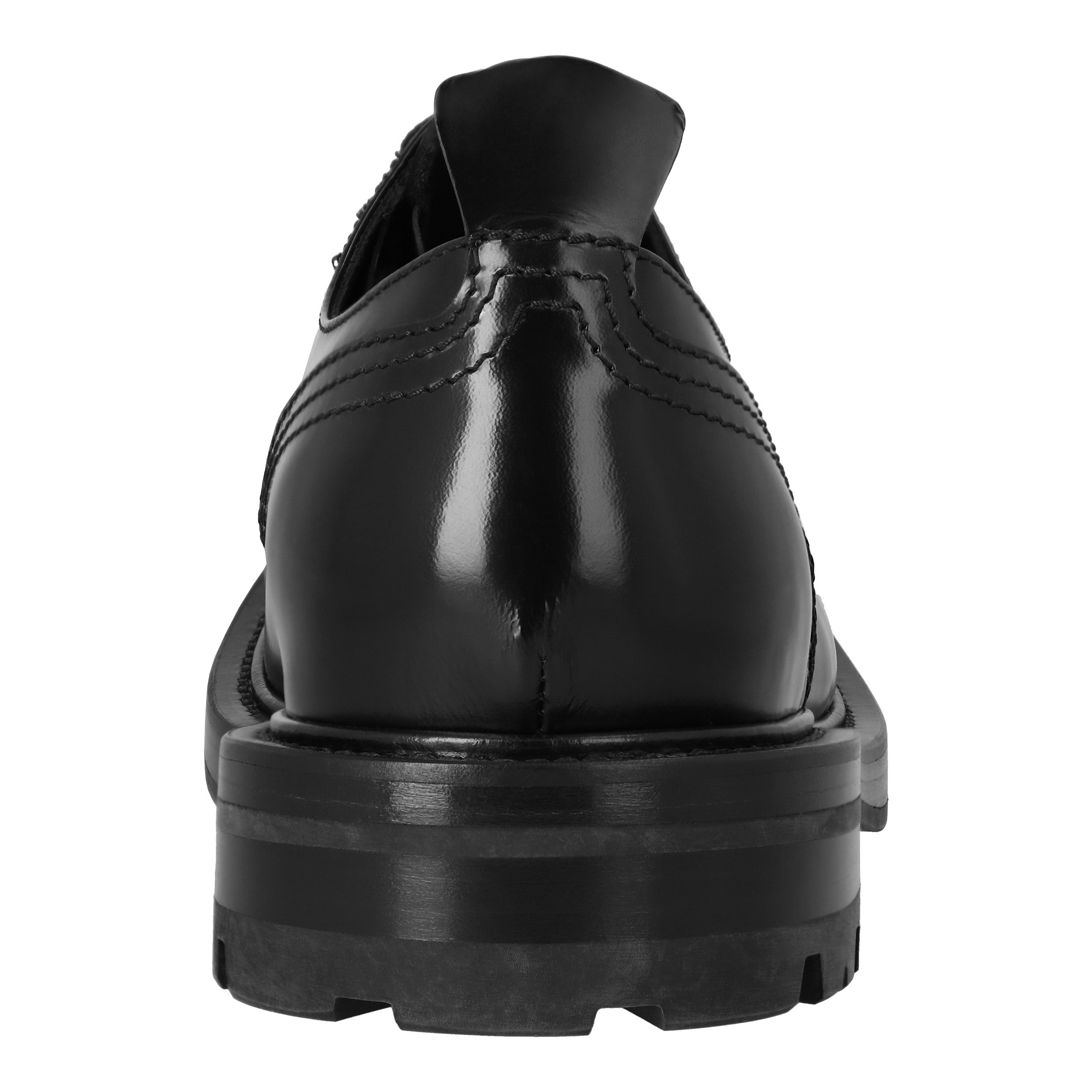 Ridged Sole Lace-Up 'Black'