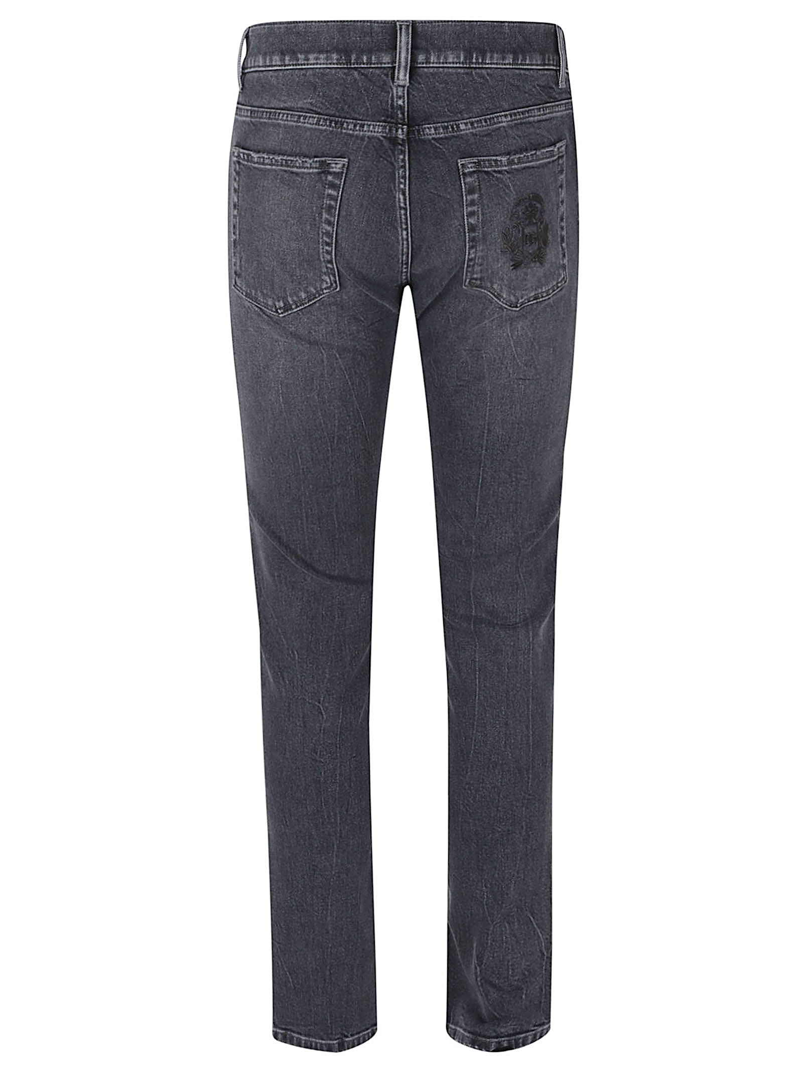Tailored Dark Grey Jeans