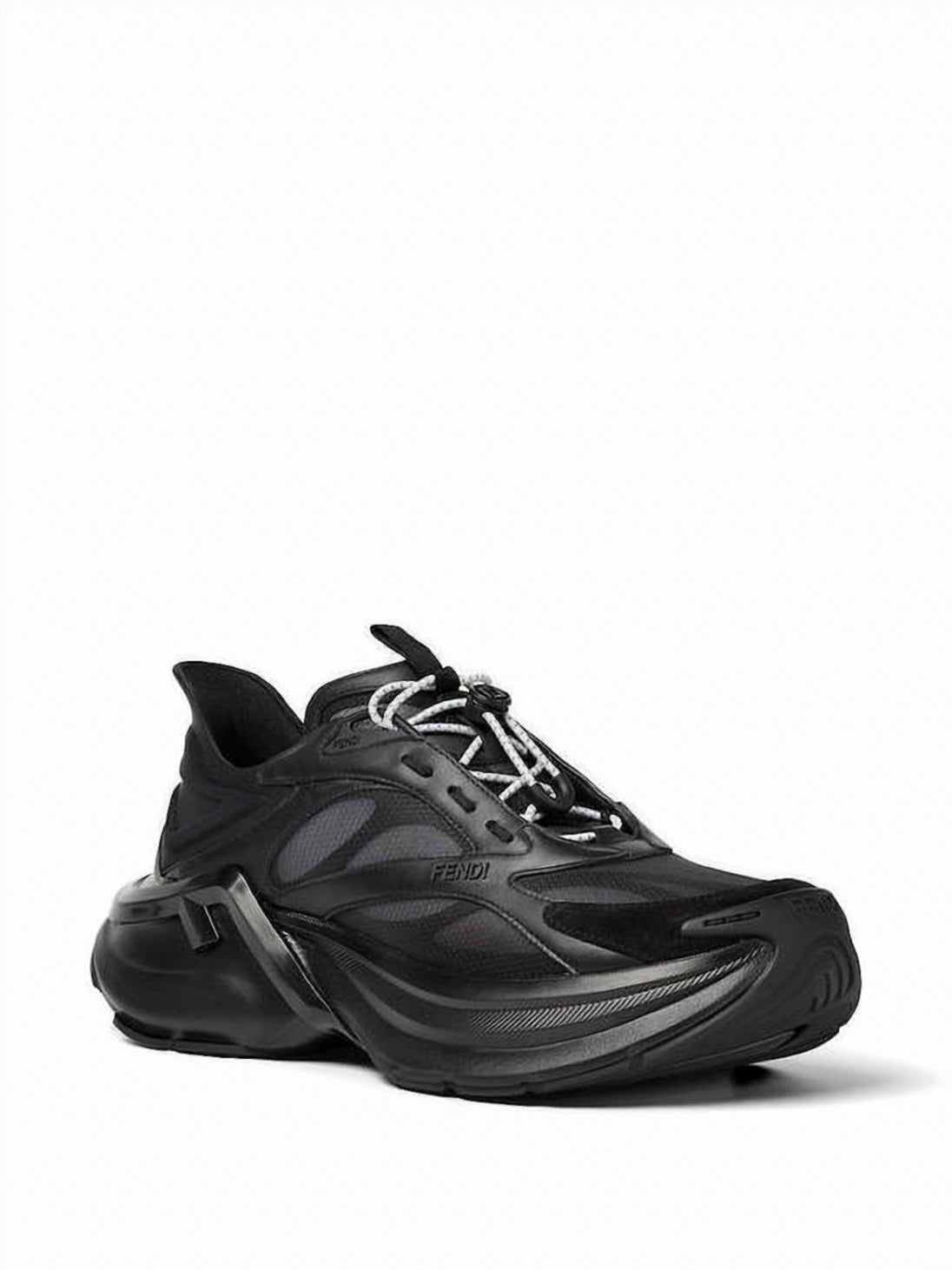 Futuristic Sculpted Sole Sneakers