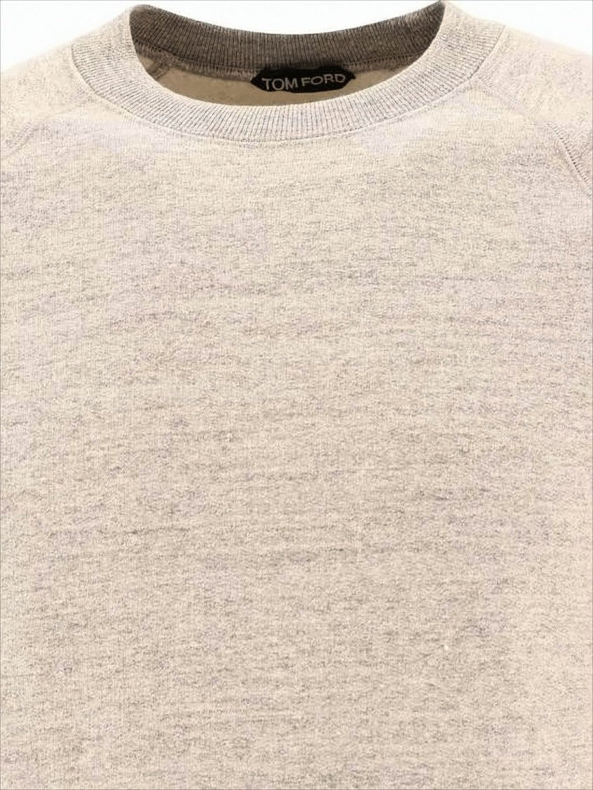 Fine-Knit Long-Sleeve Shirt with Subtle Heathered Pattern