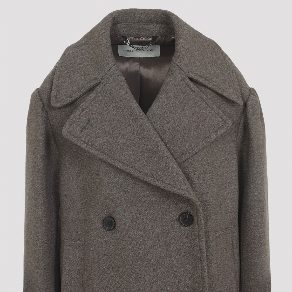 Wool Blend Coat – Nude, Neutral