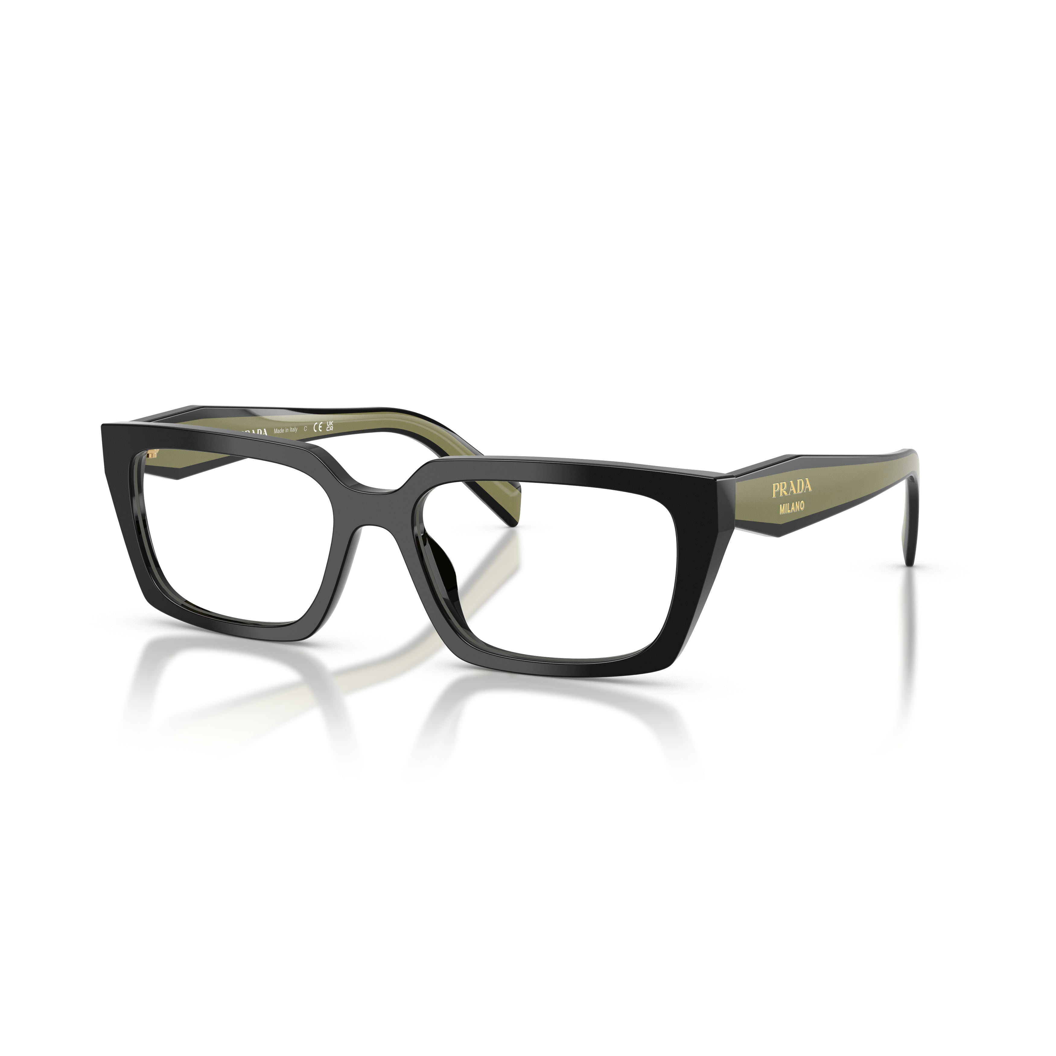 0pr D05v Rectangular Acetate Sunglasses