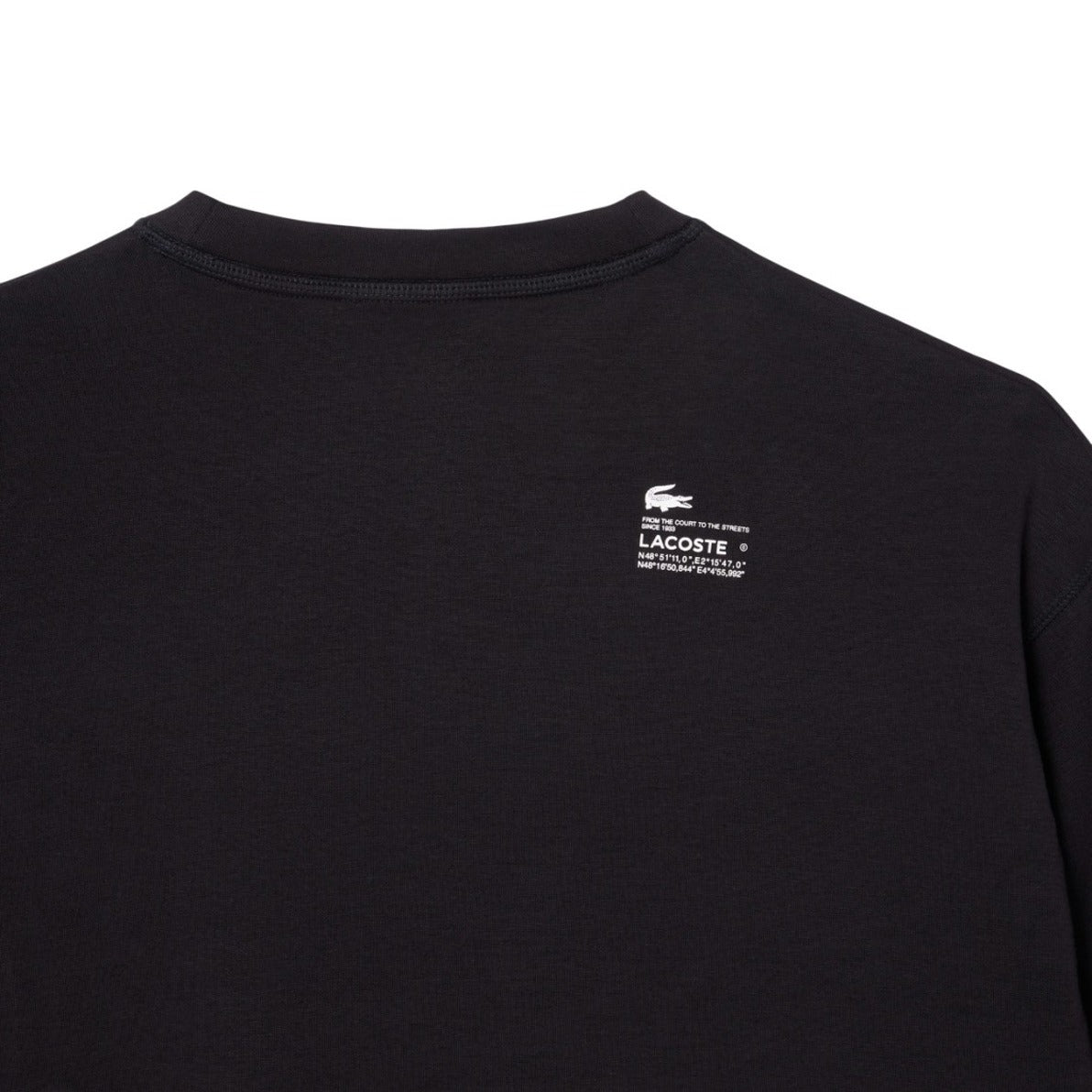 Oversized Black Sweatshirt With Design