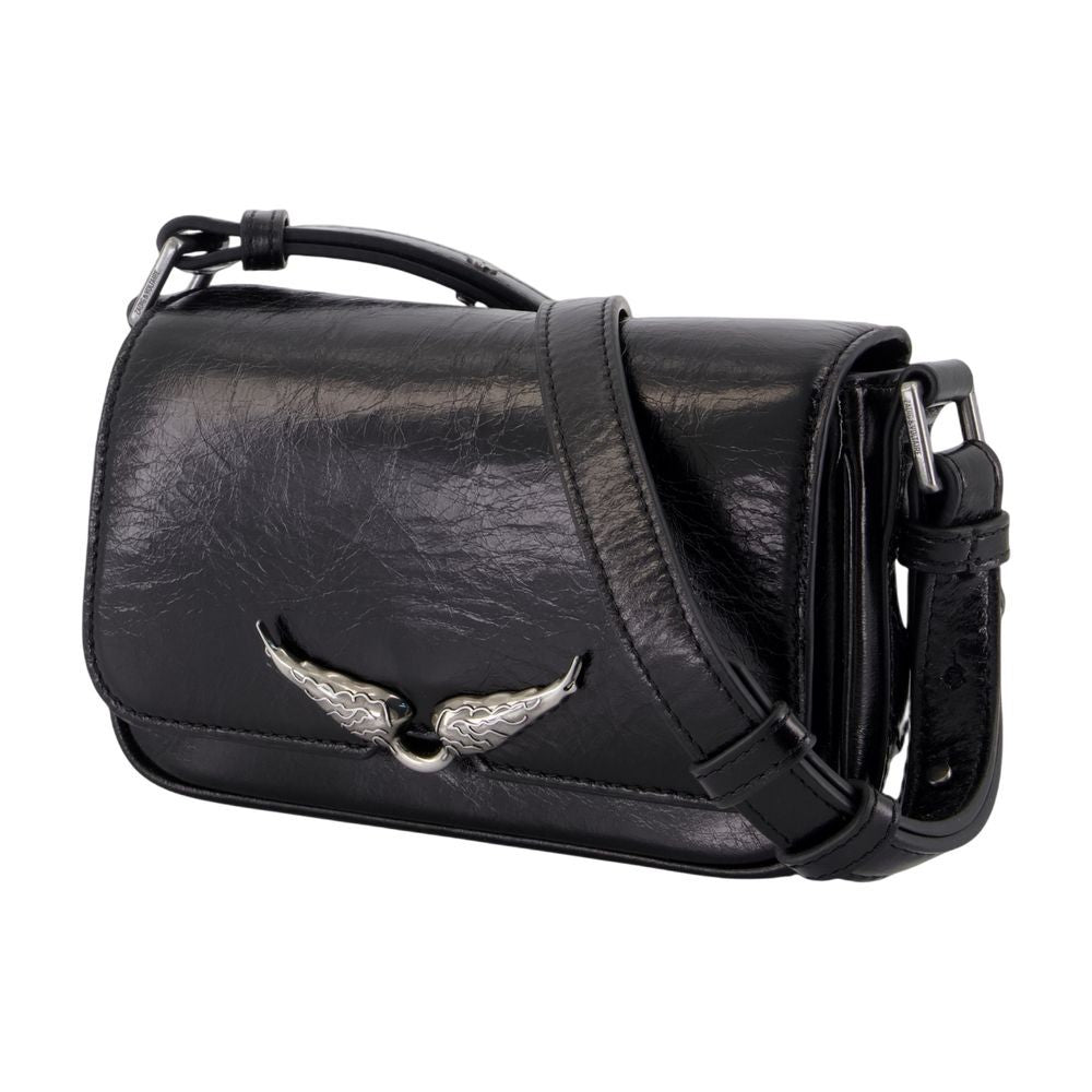 Le Zazi Crossbody - Leather - Black