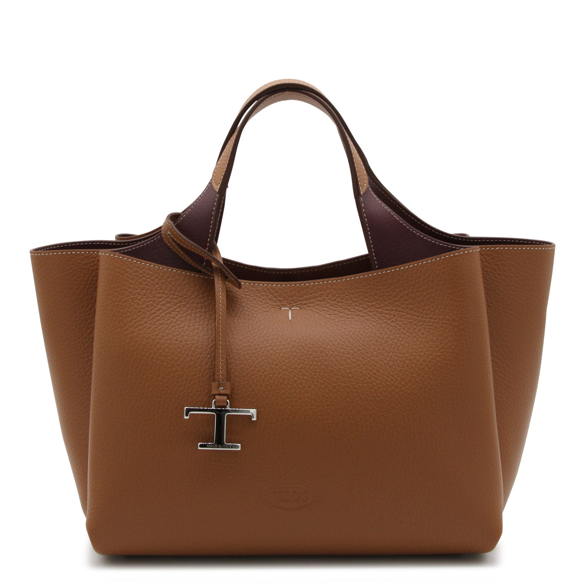 Brown Leather Tote Bag