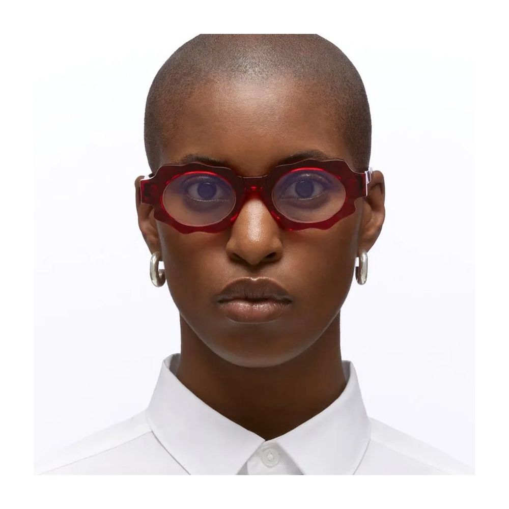Mask G7 Ruby Transparent Ruby Red Acetate Mask Sunglasses