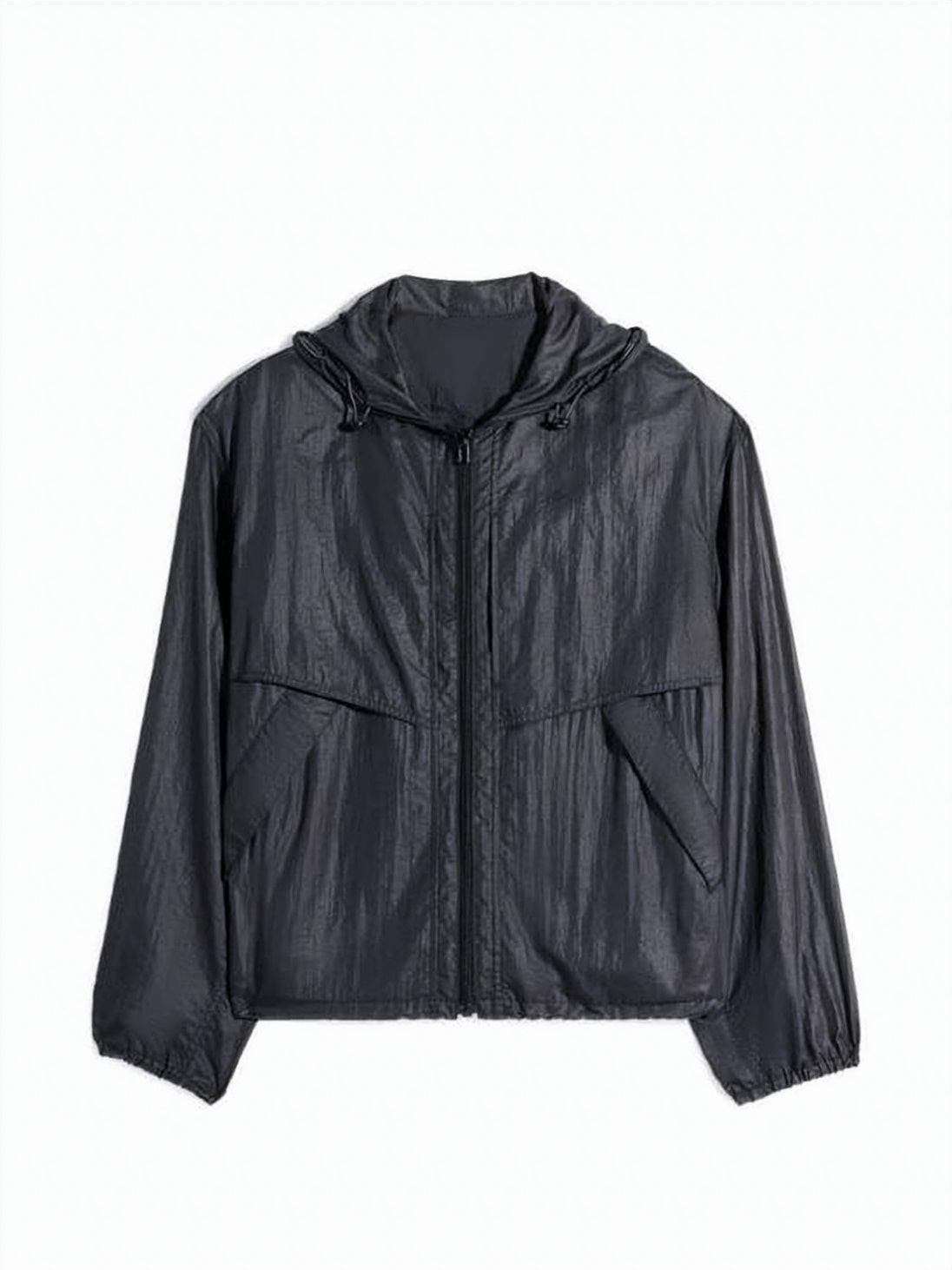 Lightweight Boxy Black Jacket