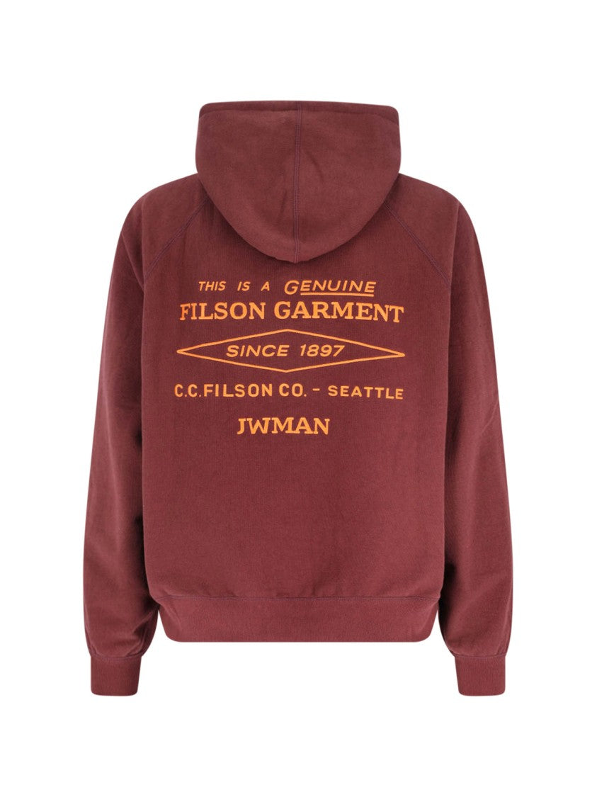 Bluza z kapturem Filson – Bordeaux