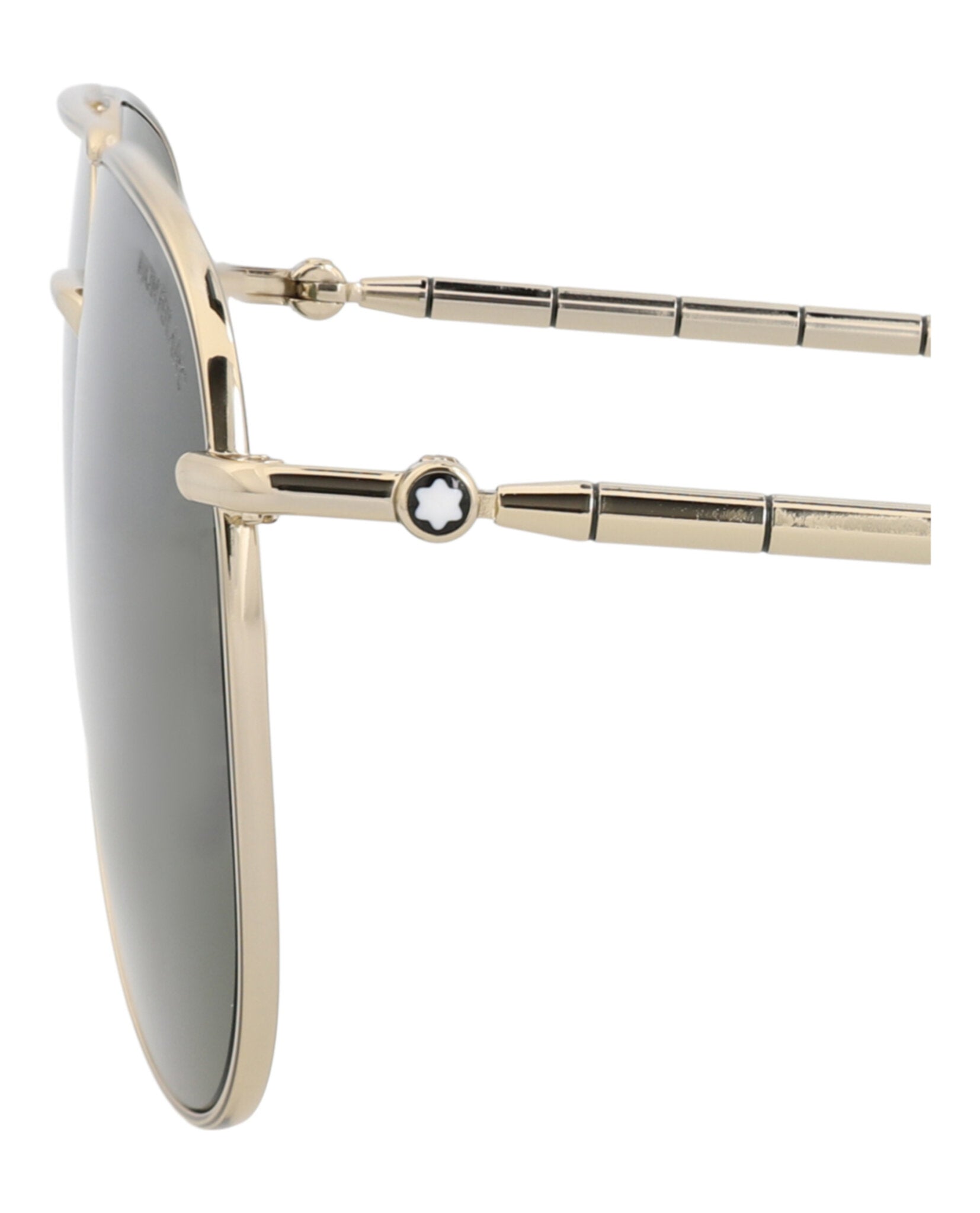 Aviator-Frame Metal Sunglasses
