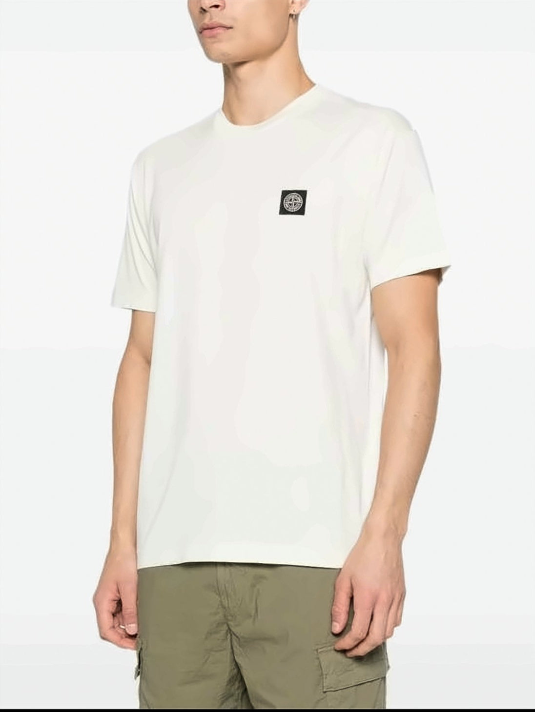 Relaxed-Fit Cotton T-Shirt with Iconic Patch