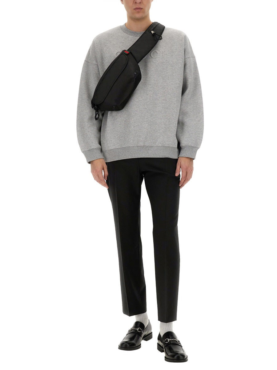 Classic Jersey Sweatshirt with Relaxed Fit