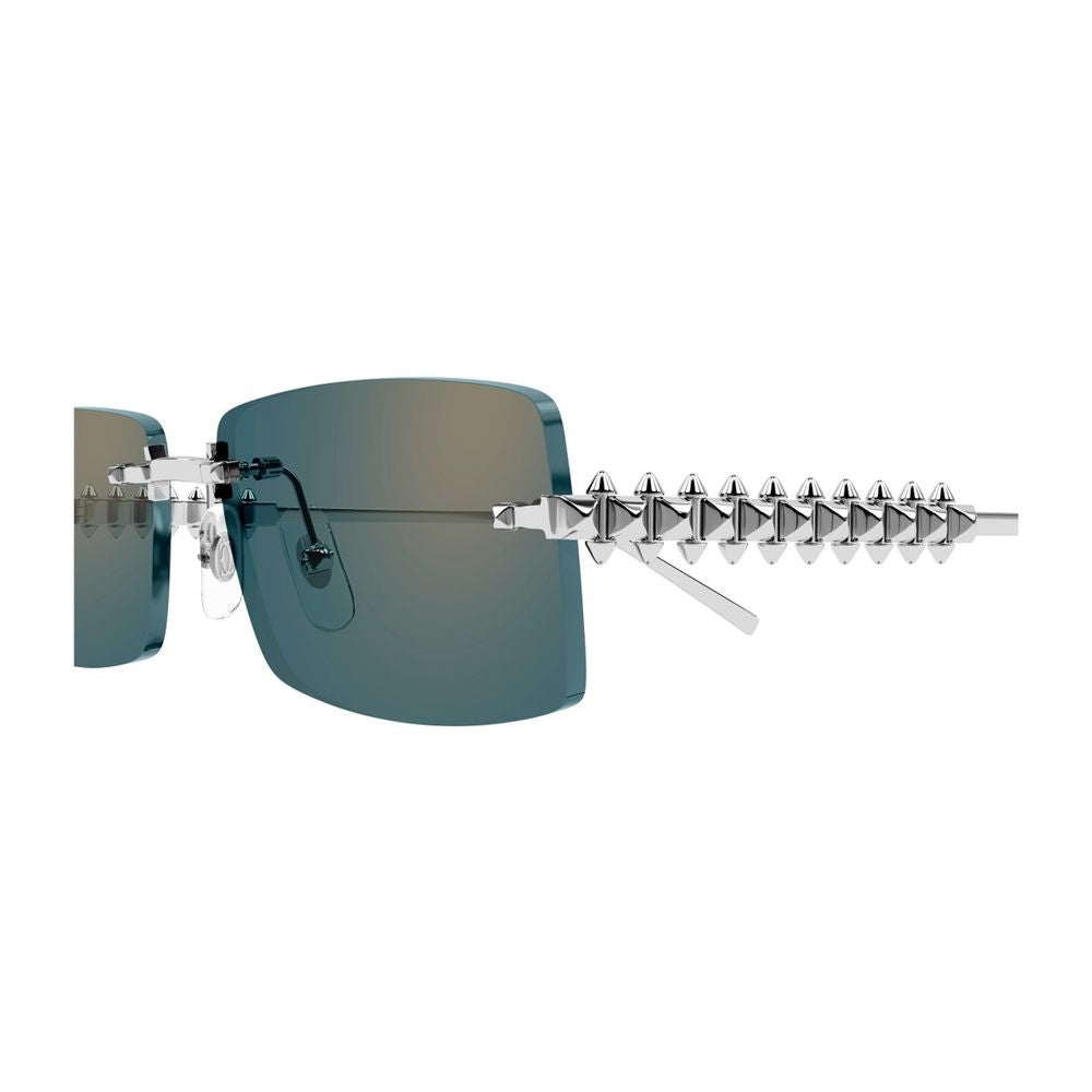 Ct0604S Clash De Rectangular Rimless Sunglasses
