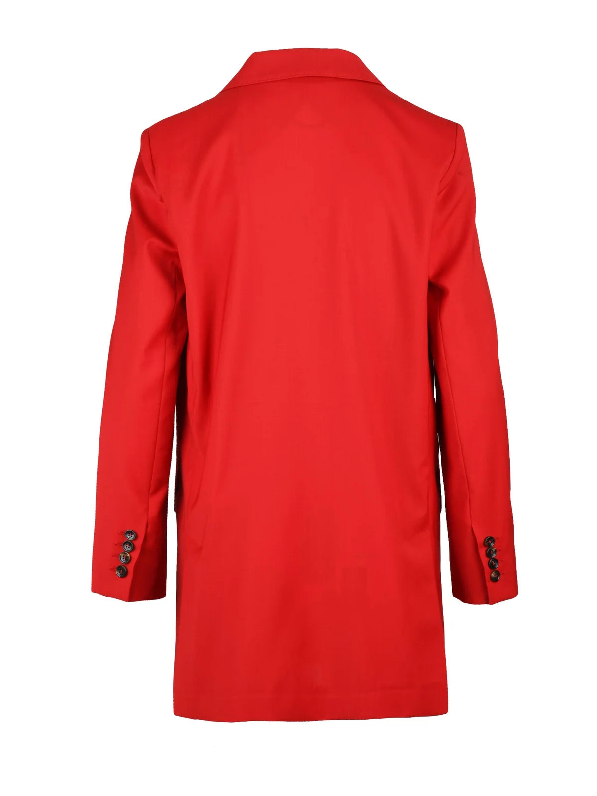 Nebbie Double-Breasted Jacket - Red