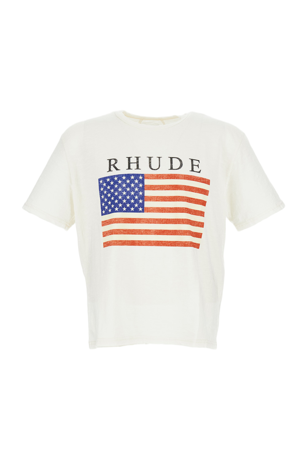 Classic White T-Shirt with Standard Crew Neckline