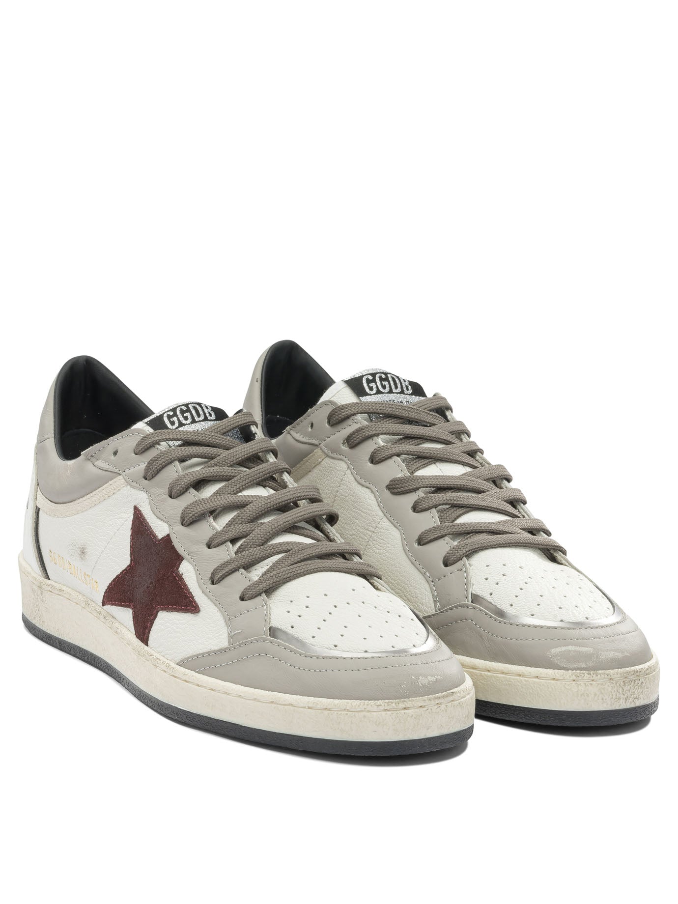 Premium Leather Low-Top Sneakers With Distinctive Emblem