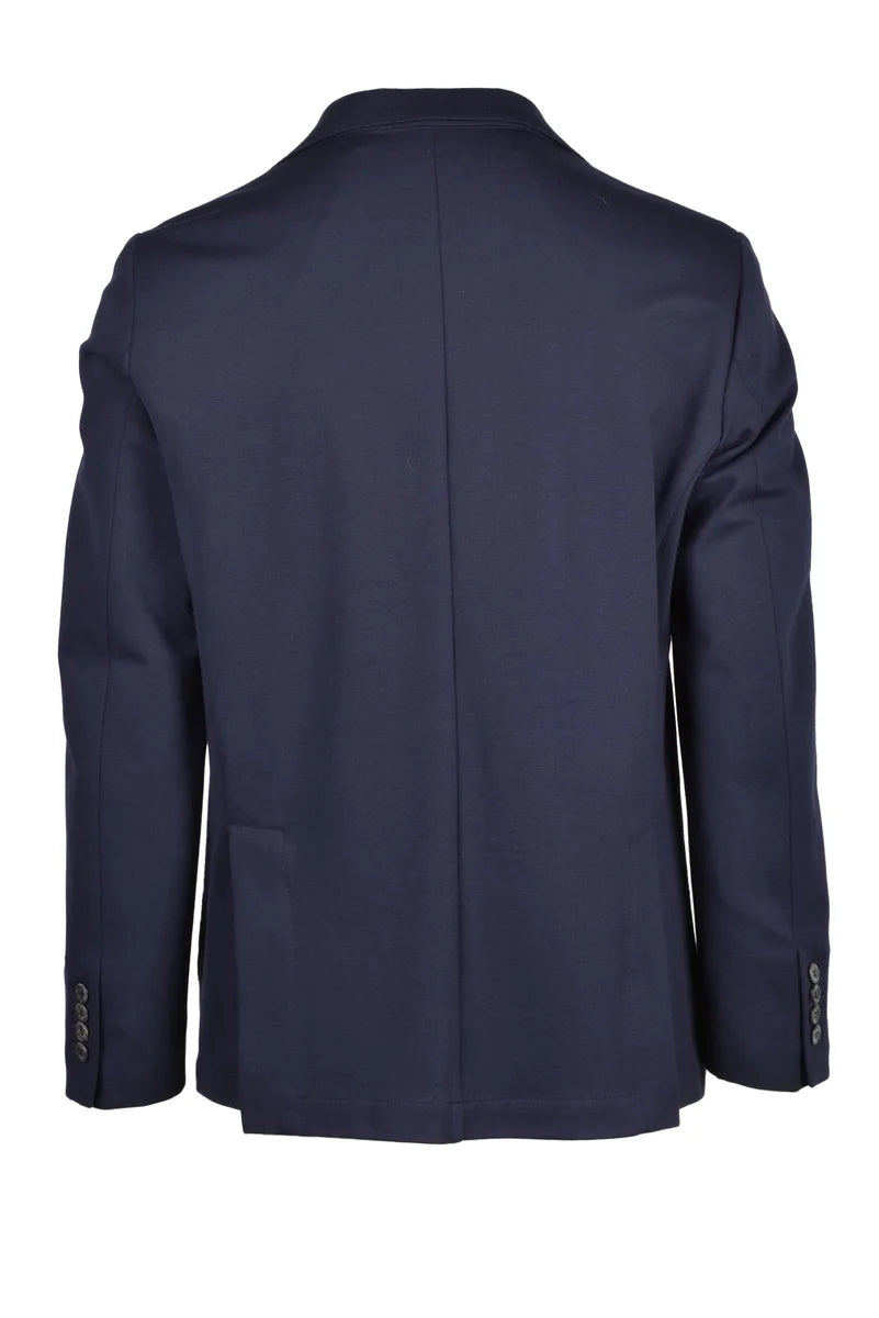 Multicolor Cotton Viscose Stretch Jacket