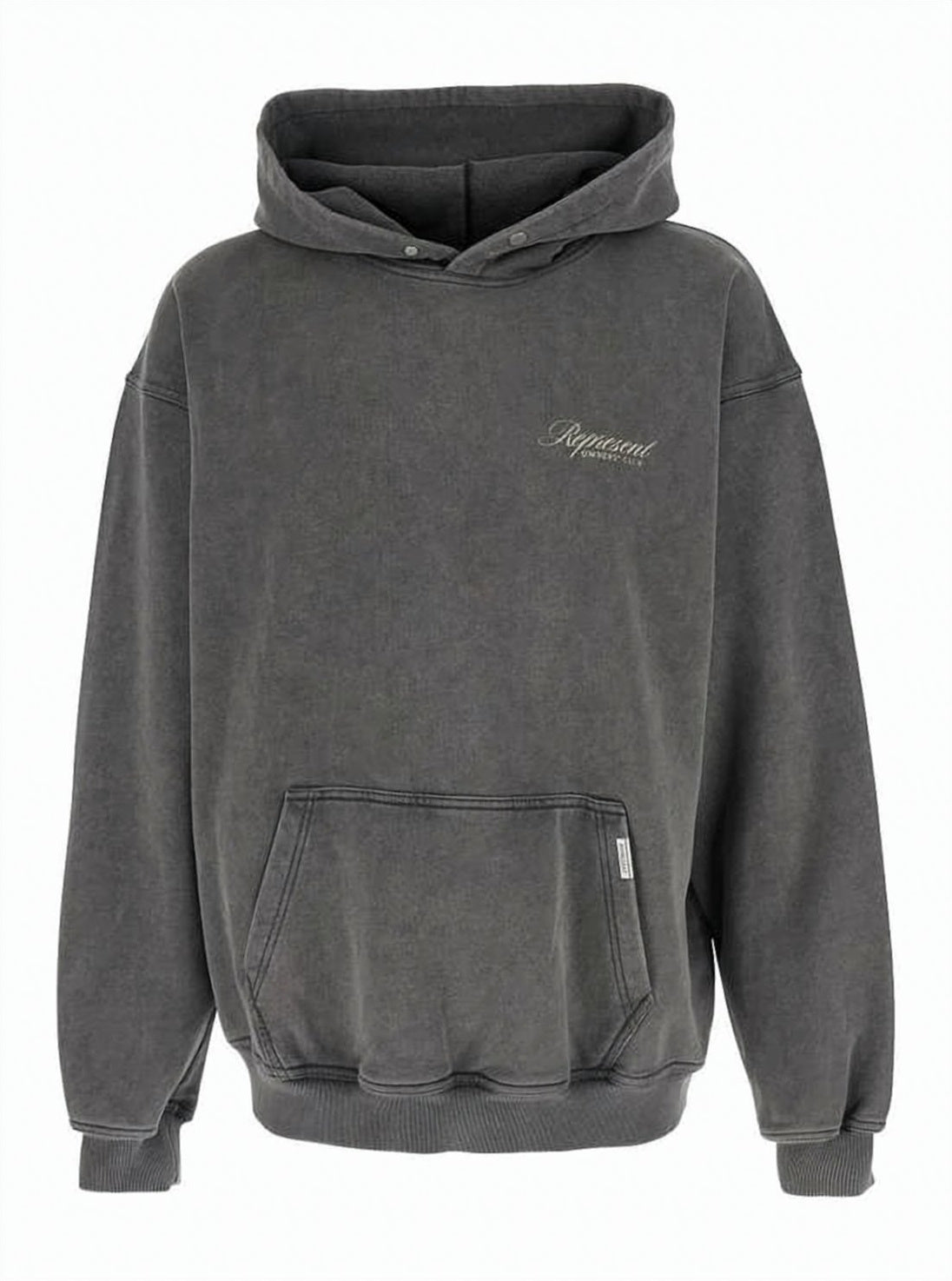 Relaxed Fit Charcoal Grey Hoodie