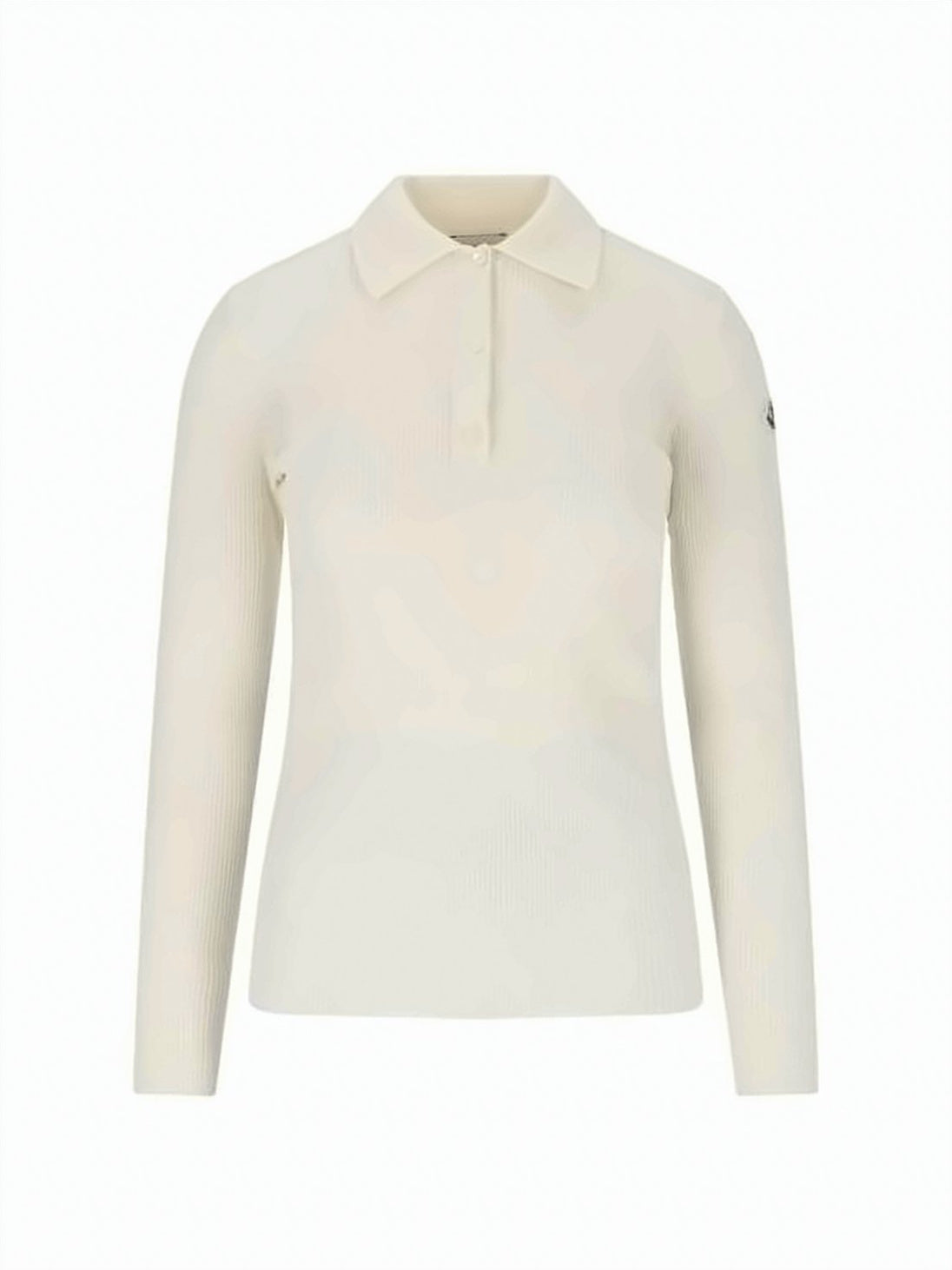 Fitted Knit Polo Shirt