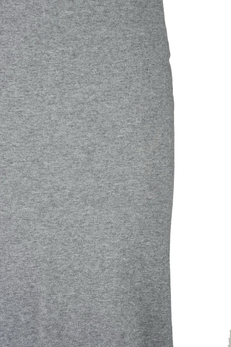 Net Knit Skirt - Grey
