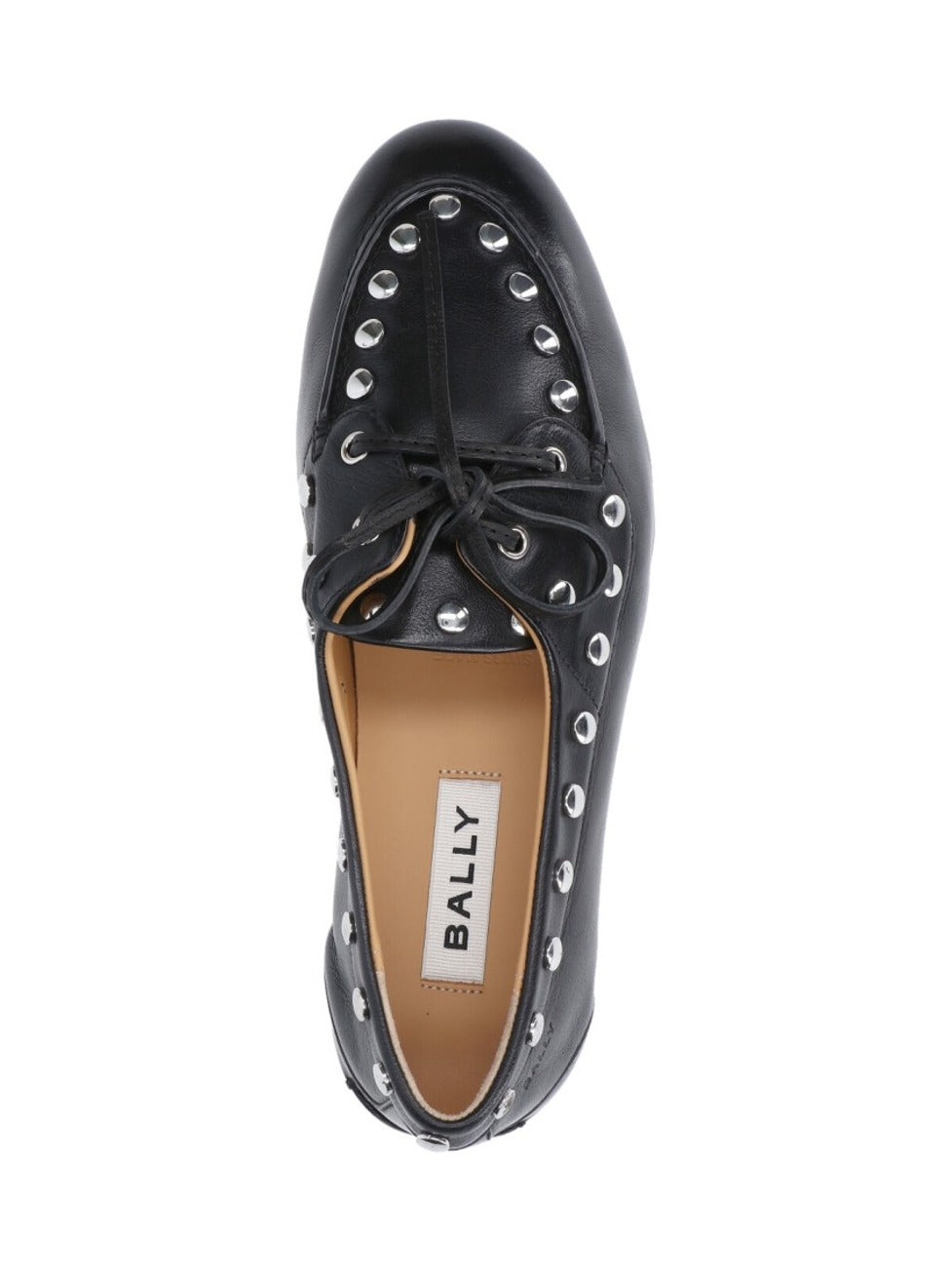 Pointed Toe Slip-On Moccasins With Lace Closure